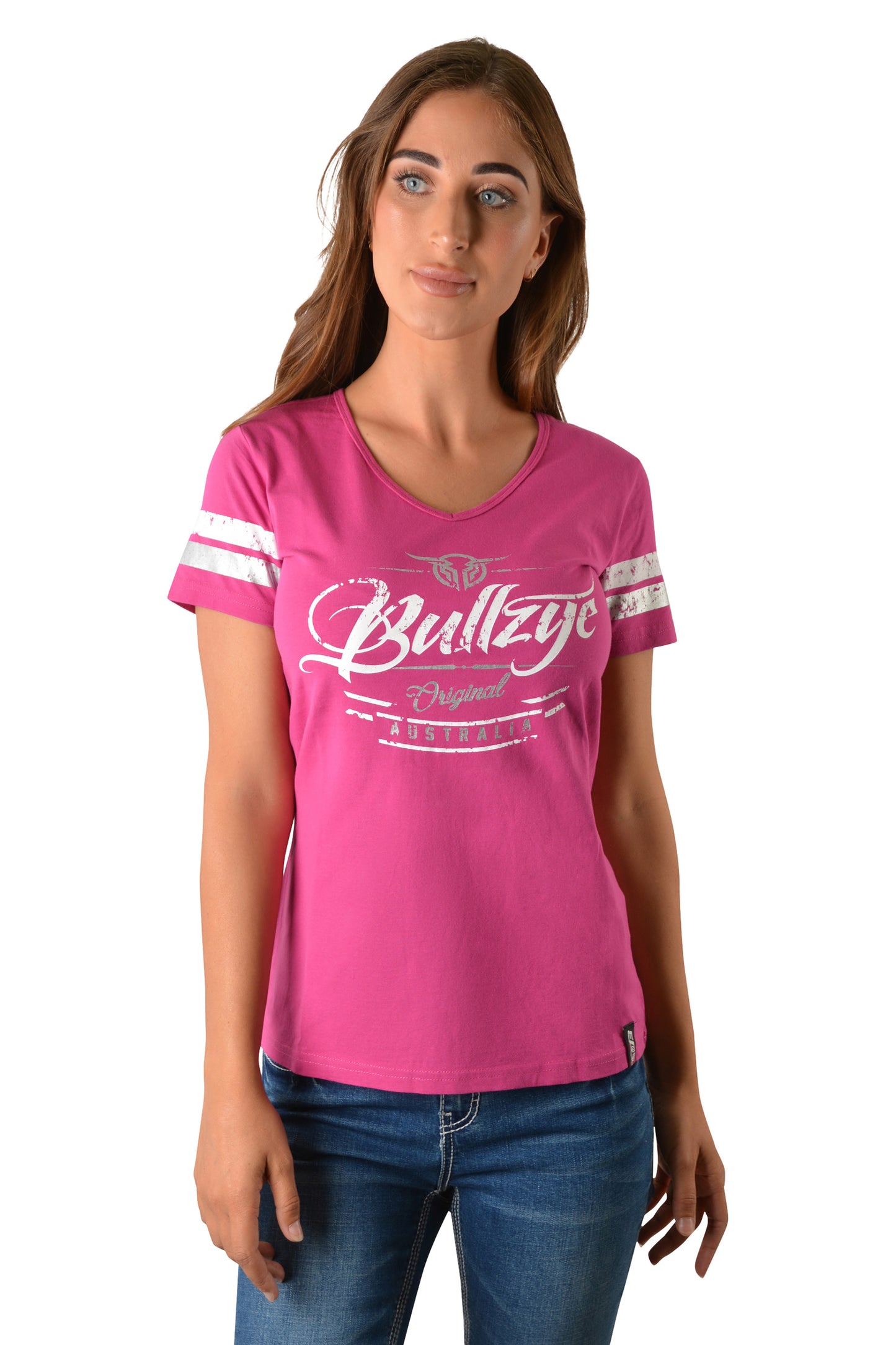 CAPTURED V-NECK TEE
