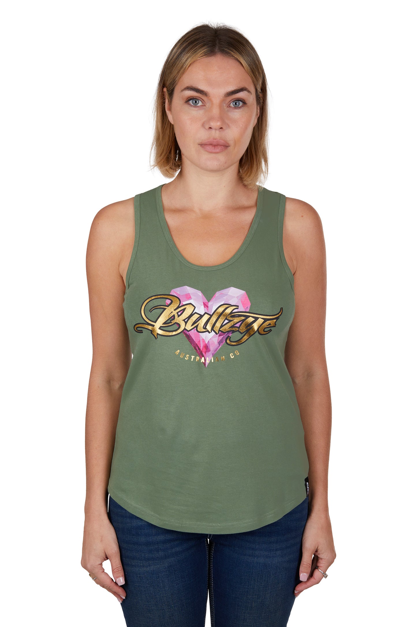 WMNS HEART SINGLET