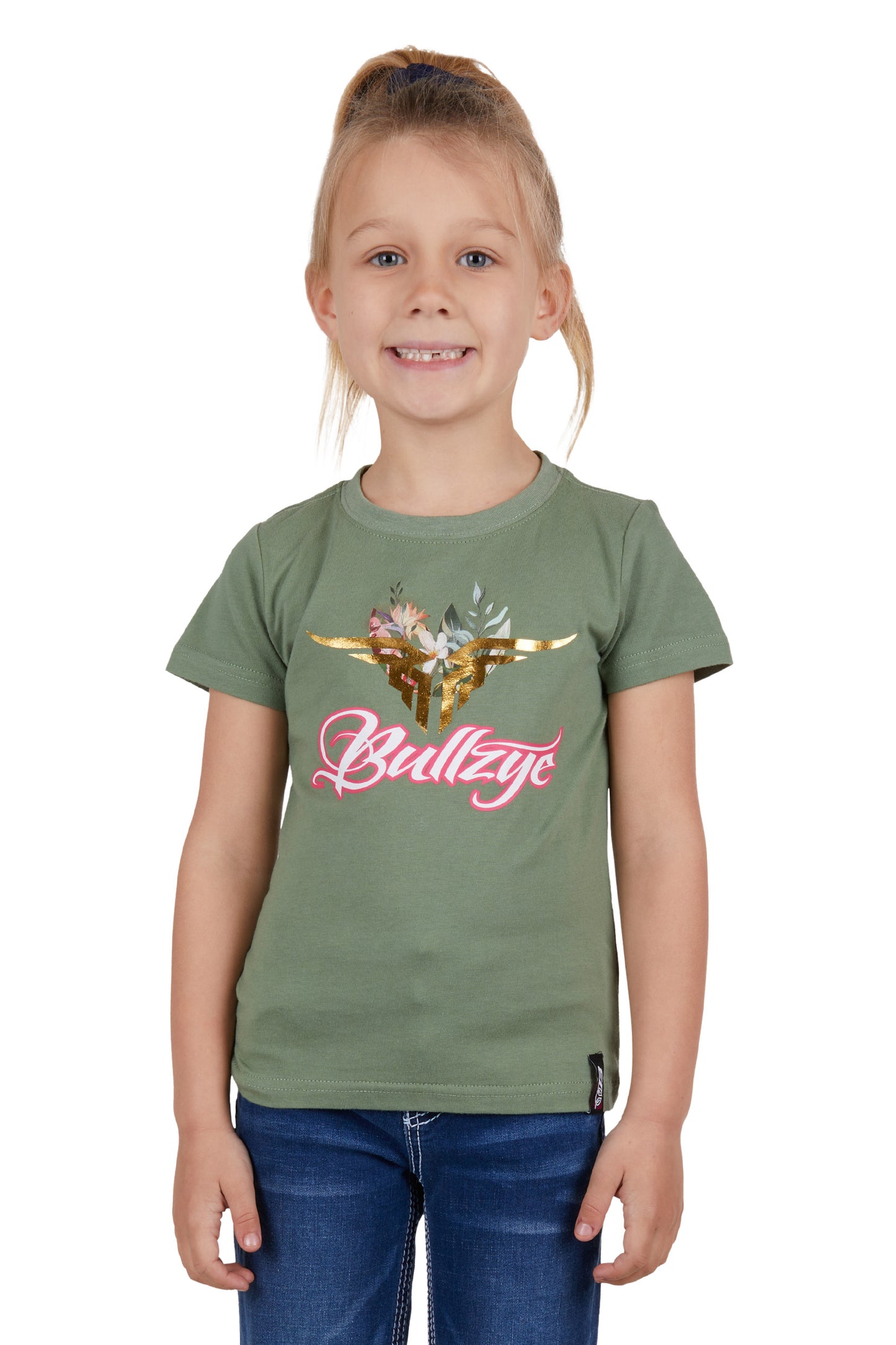 GIRLS FOLIAGE SS TEE