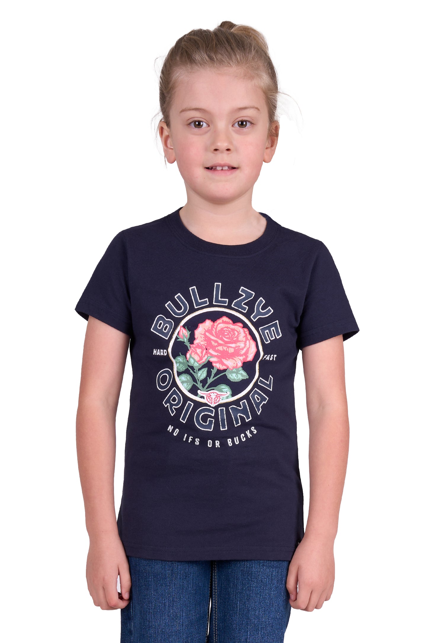 GIRLS ROSE SS TEE