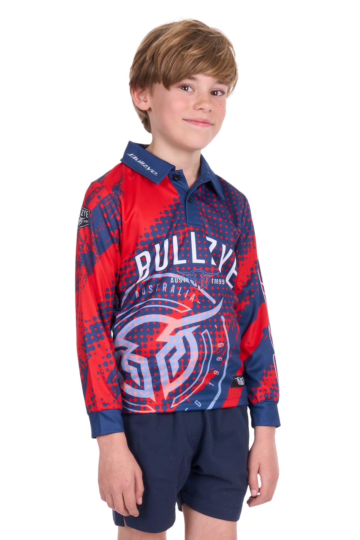 BOYS BULLZYE LS TEE