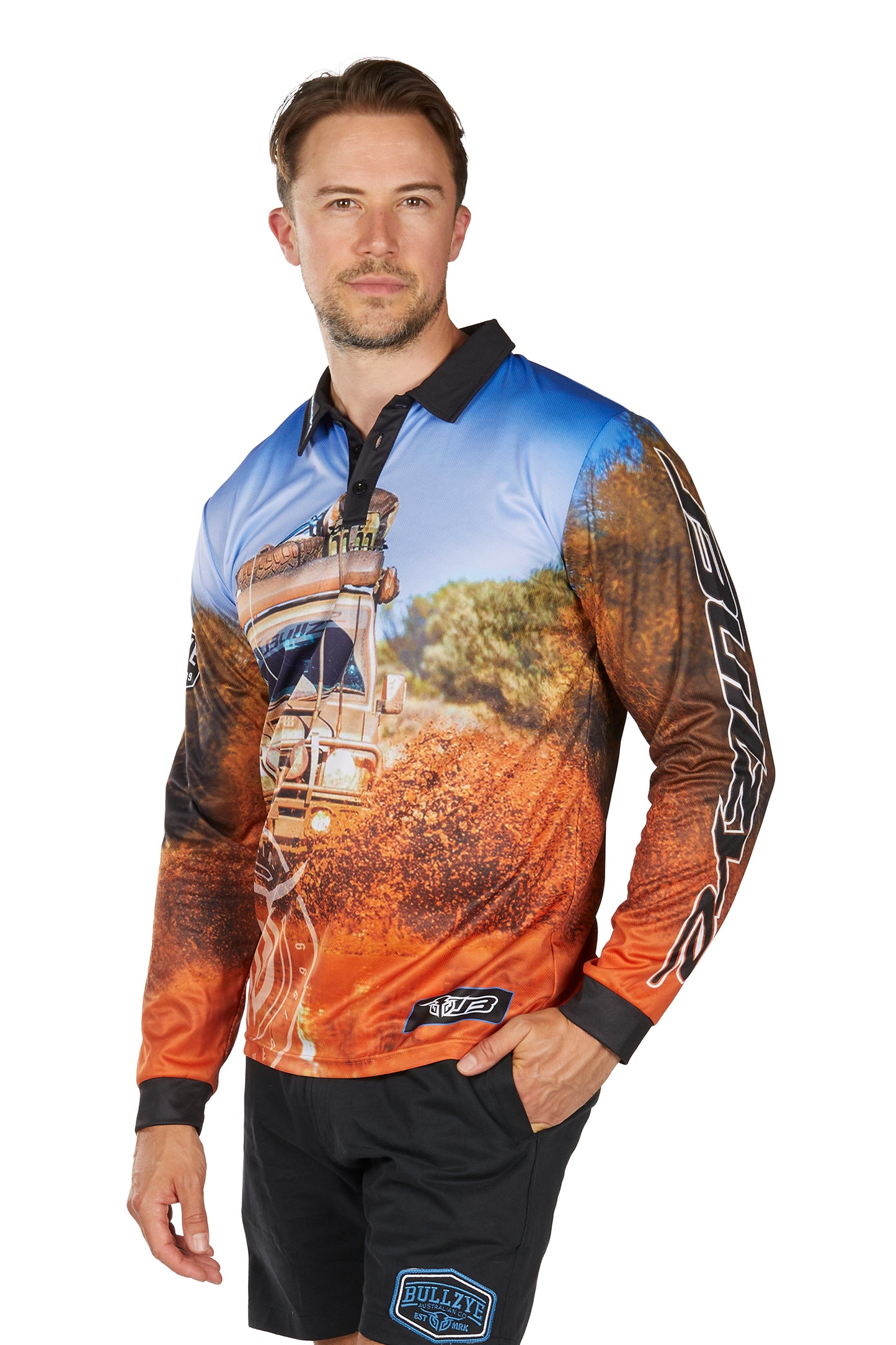 MENS BLAZING LS TEE