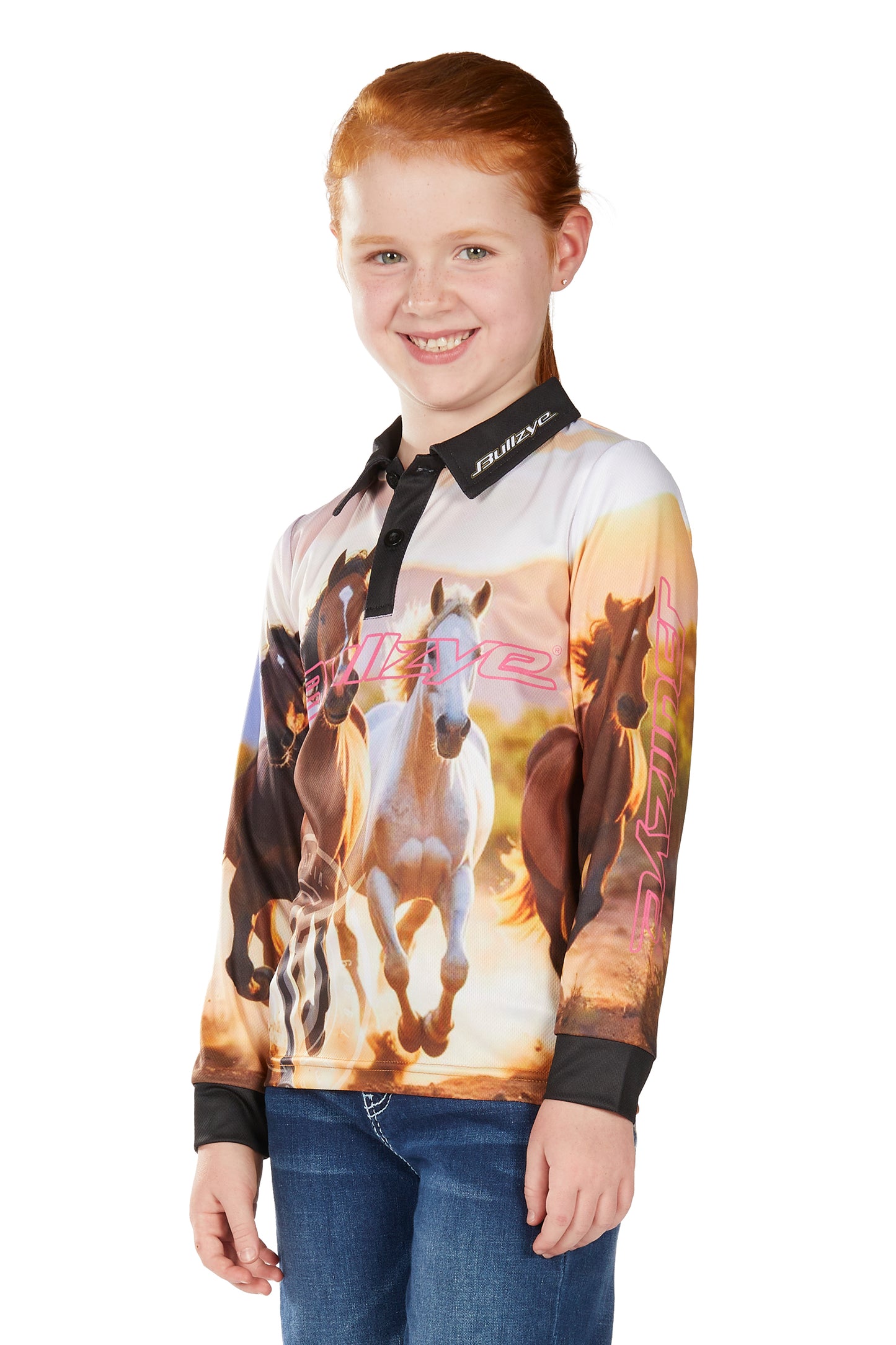 GIRLS GALLOP LS TEE