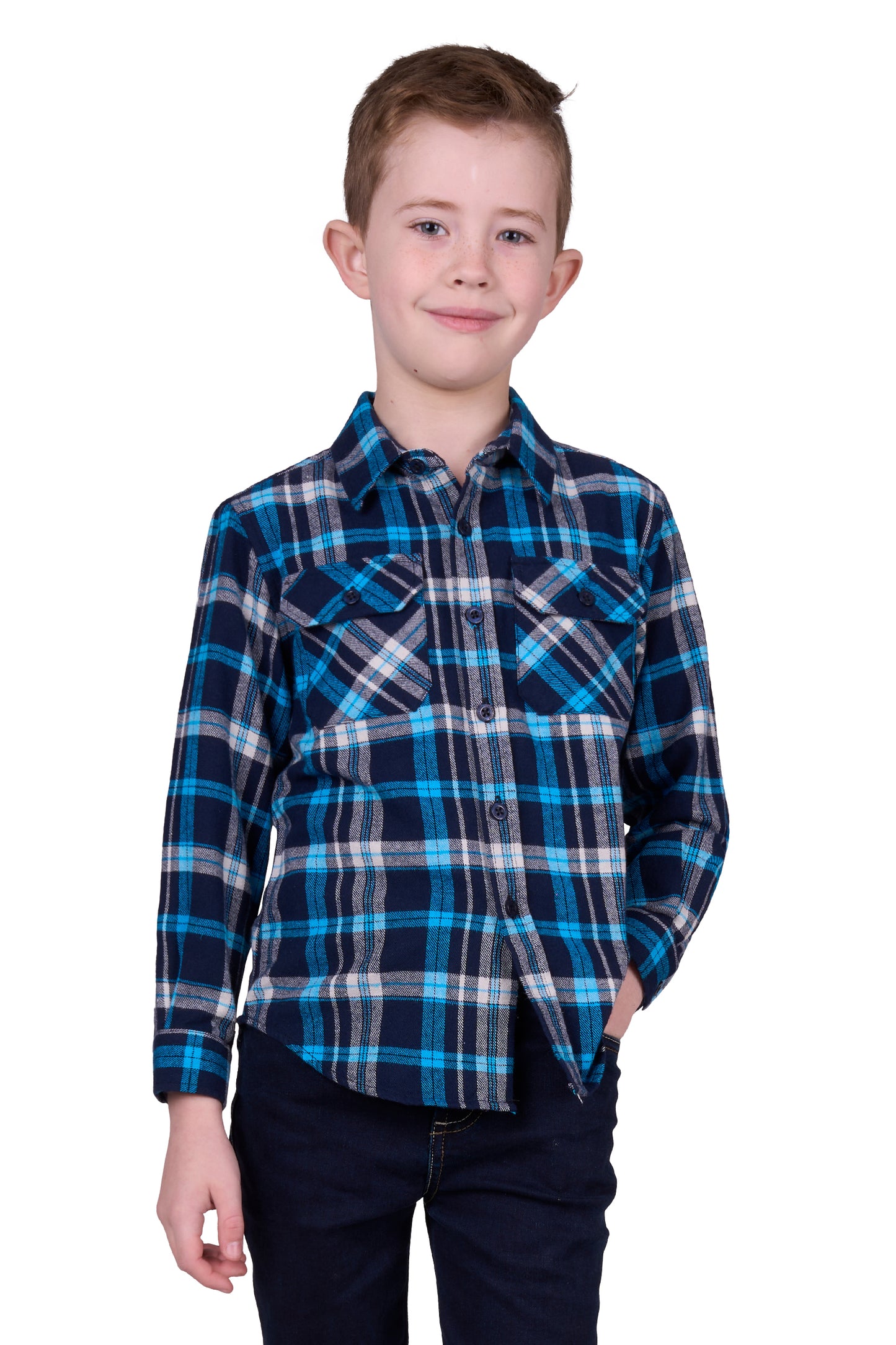 KIDS BROCK THRML LS SHIRT