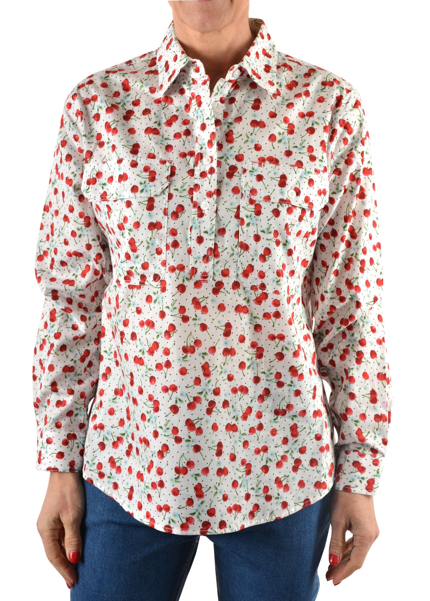 REESE HALF PLKT L/S SHIRT