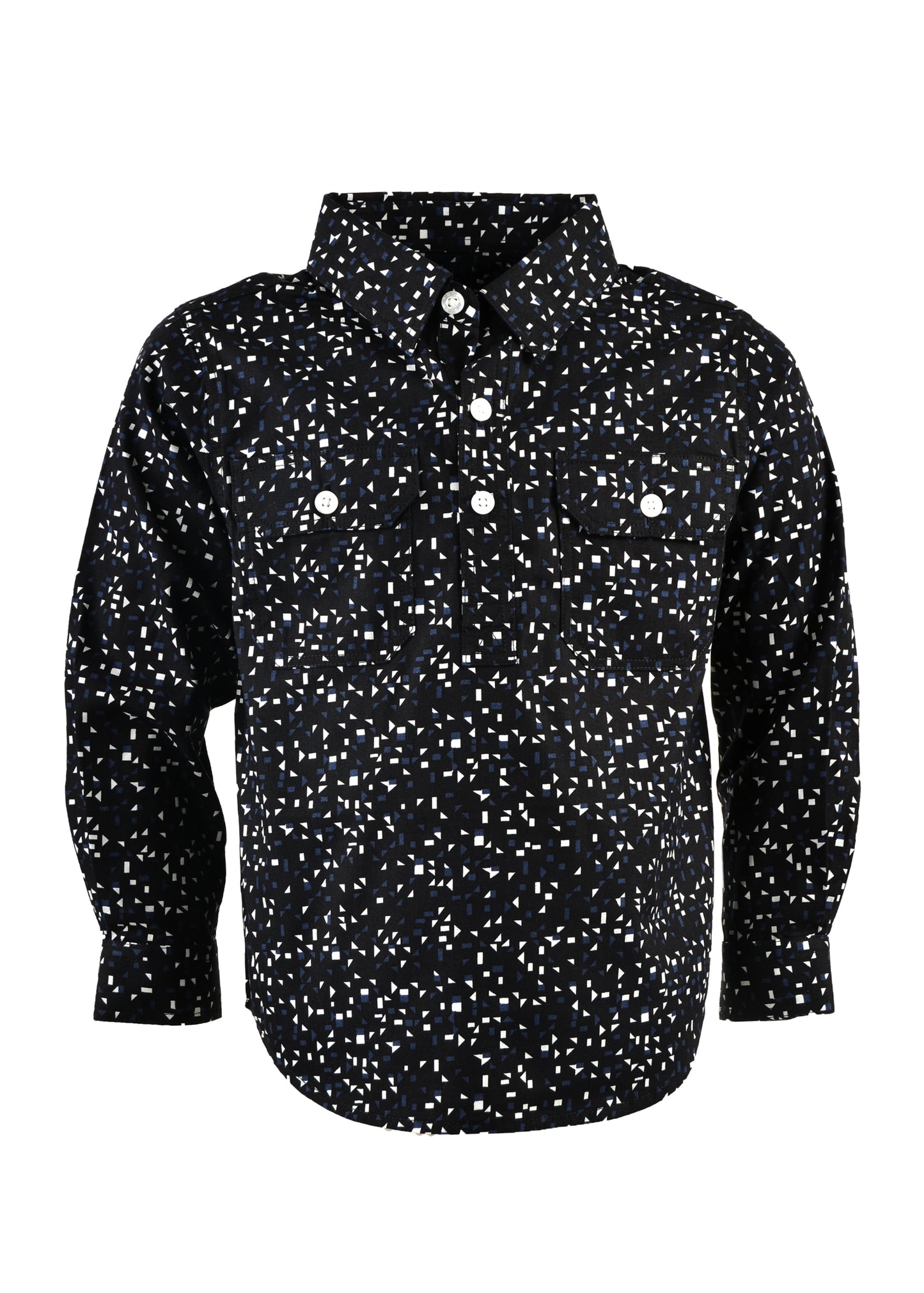 BAILEY HALF PLKT L/S SHIRT