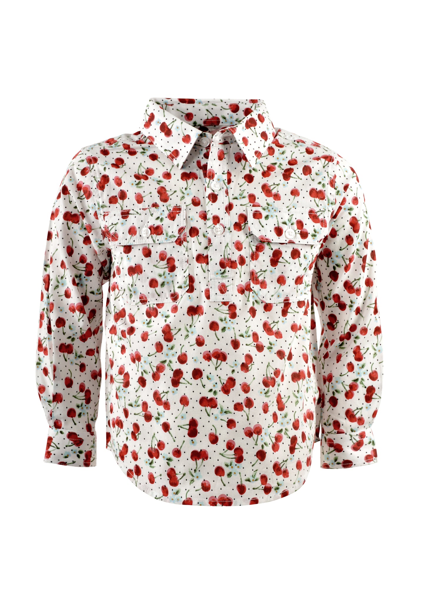 REESE HALF PLKT L/S SHIRT