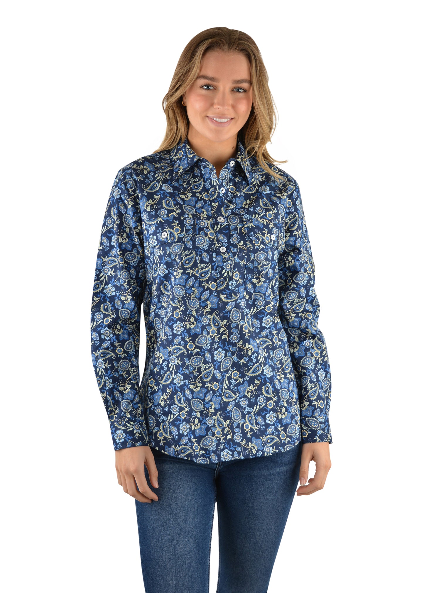 DAPHNEY FULL PLKT L/S SHIRT
