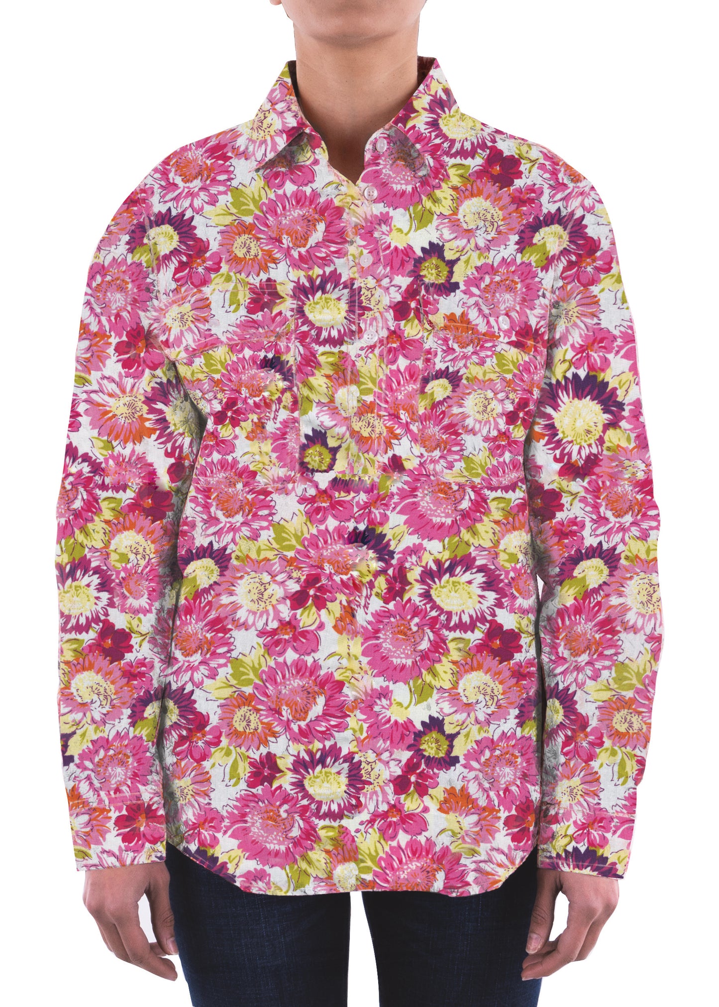 WMNS BELLE H/PLKT LS SHIRT