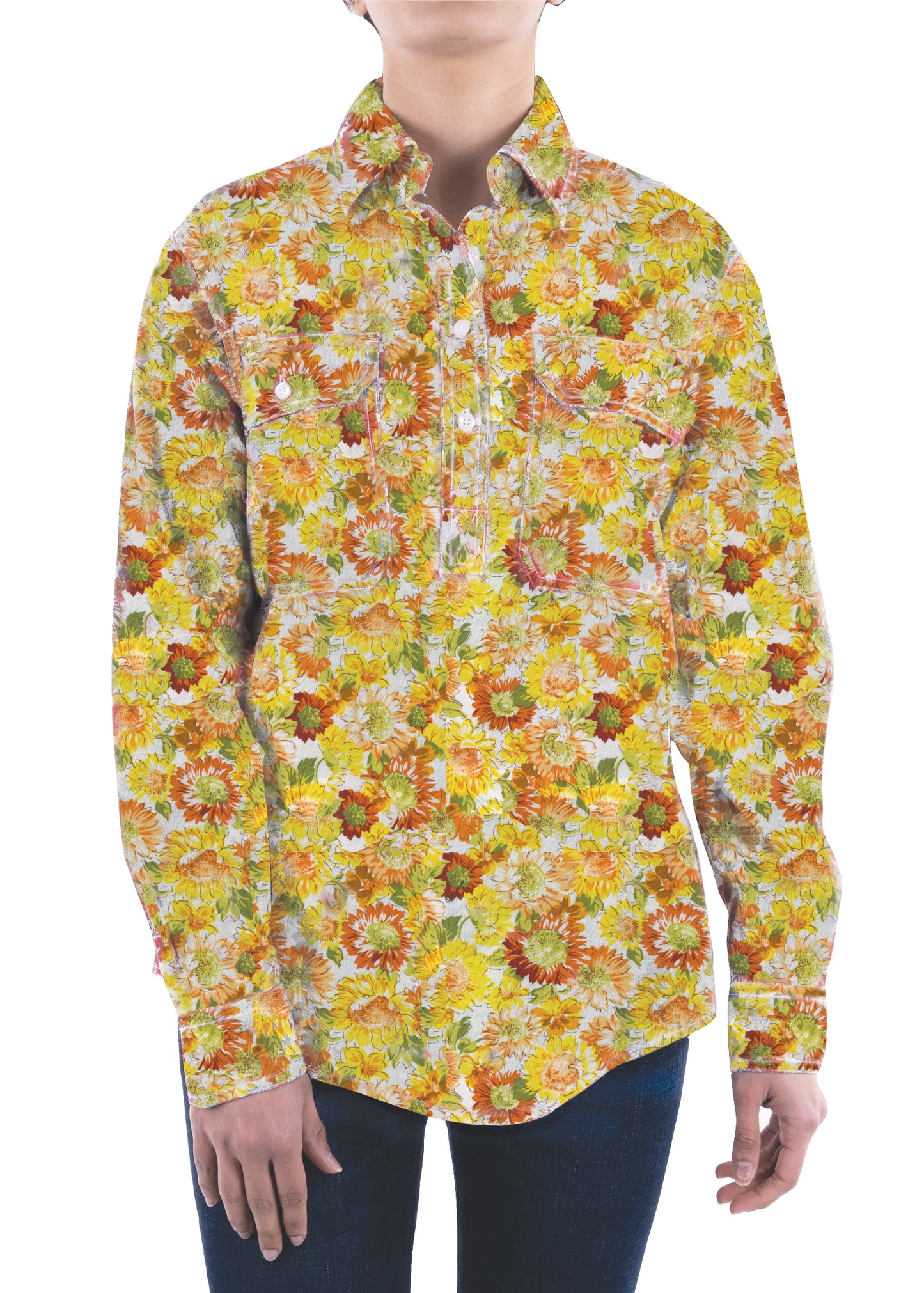 WMNS BARBARA H/PLKT LS SHIRT