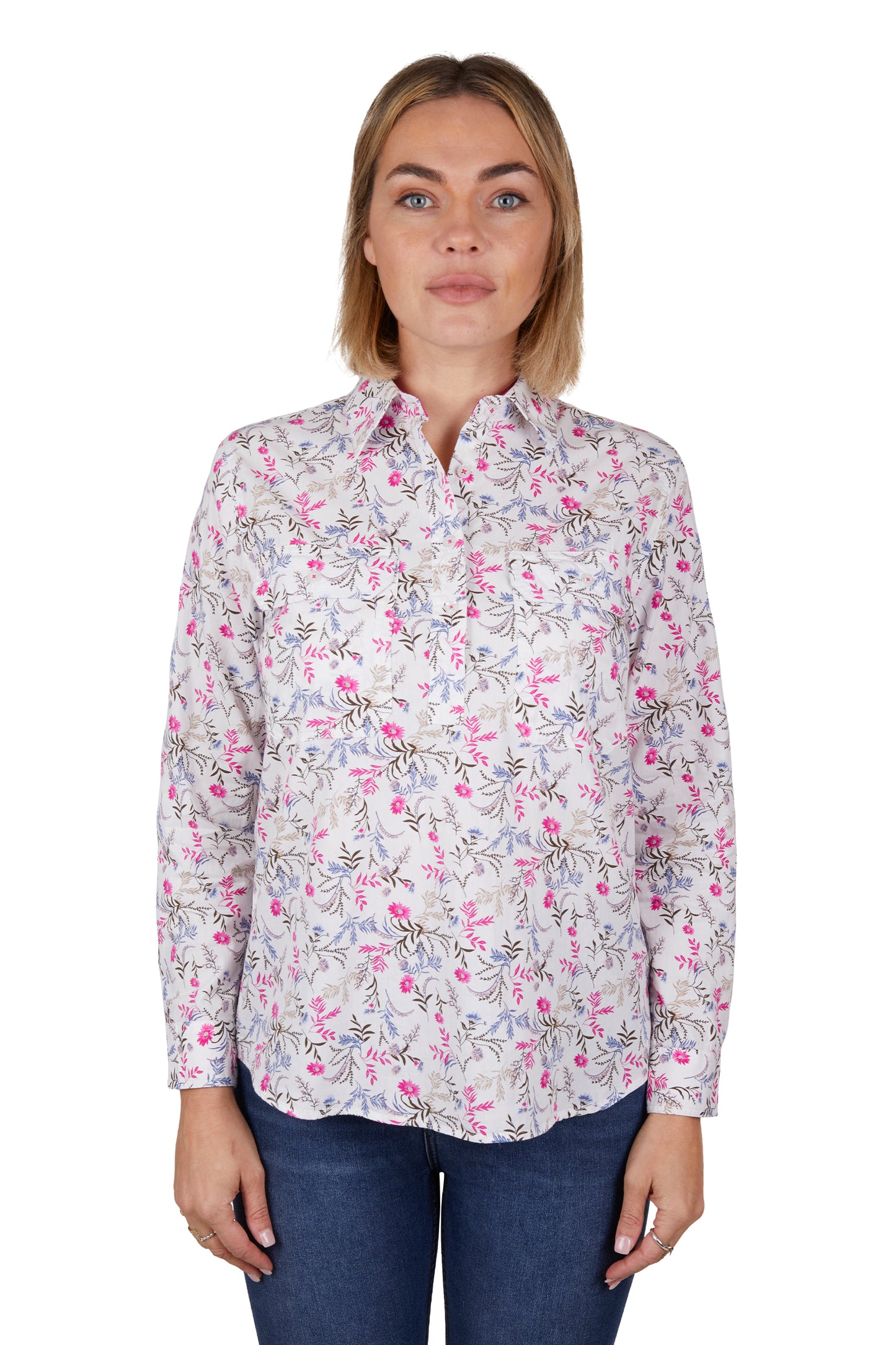 WMNS CANDY H/PLKT LS SHIRT