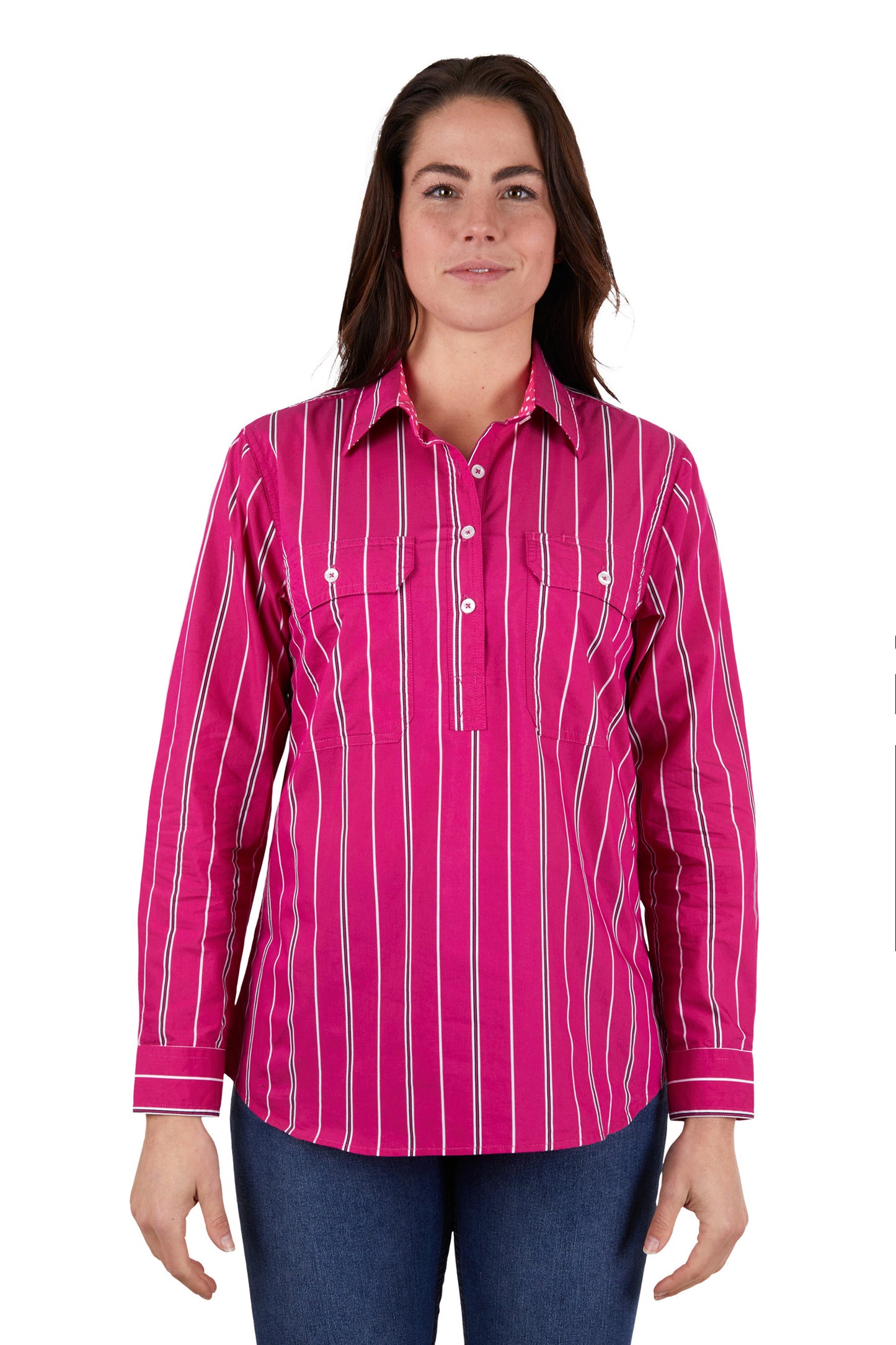 WMNS ADELA H/PLK LS SHIRT