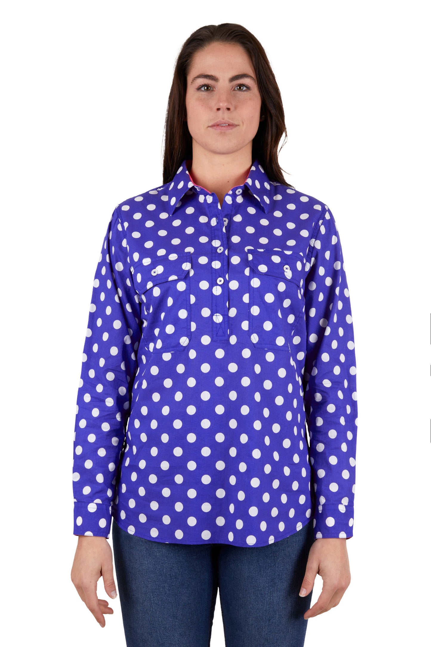 WMNS ANETTE H/PLKT LS SHIRT