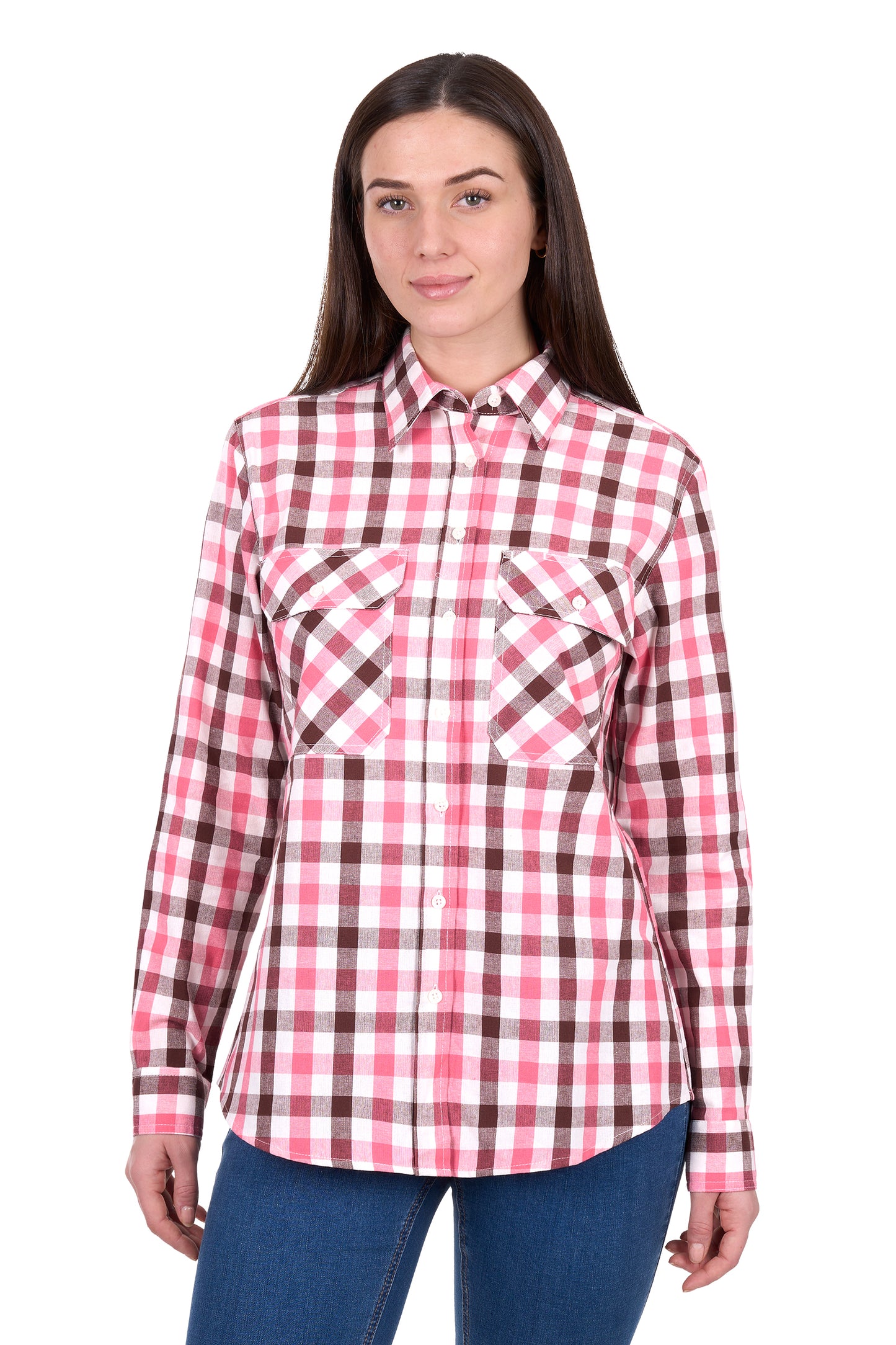 WMNS RACHEL FULL PLKT LS SHIRT
