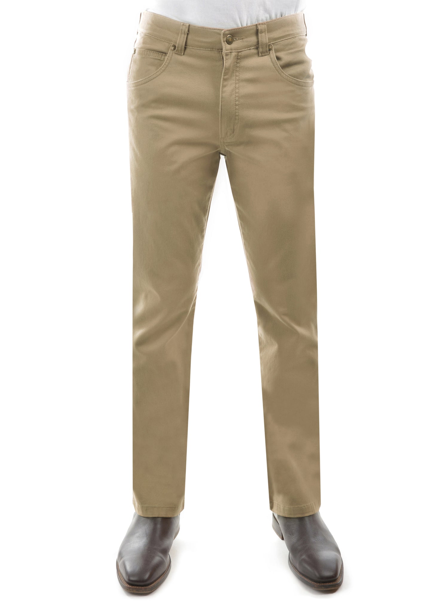 MENS STR SLIM 5 PKT TWILL JEAN