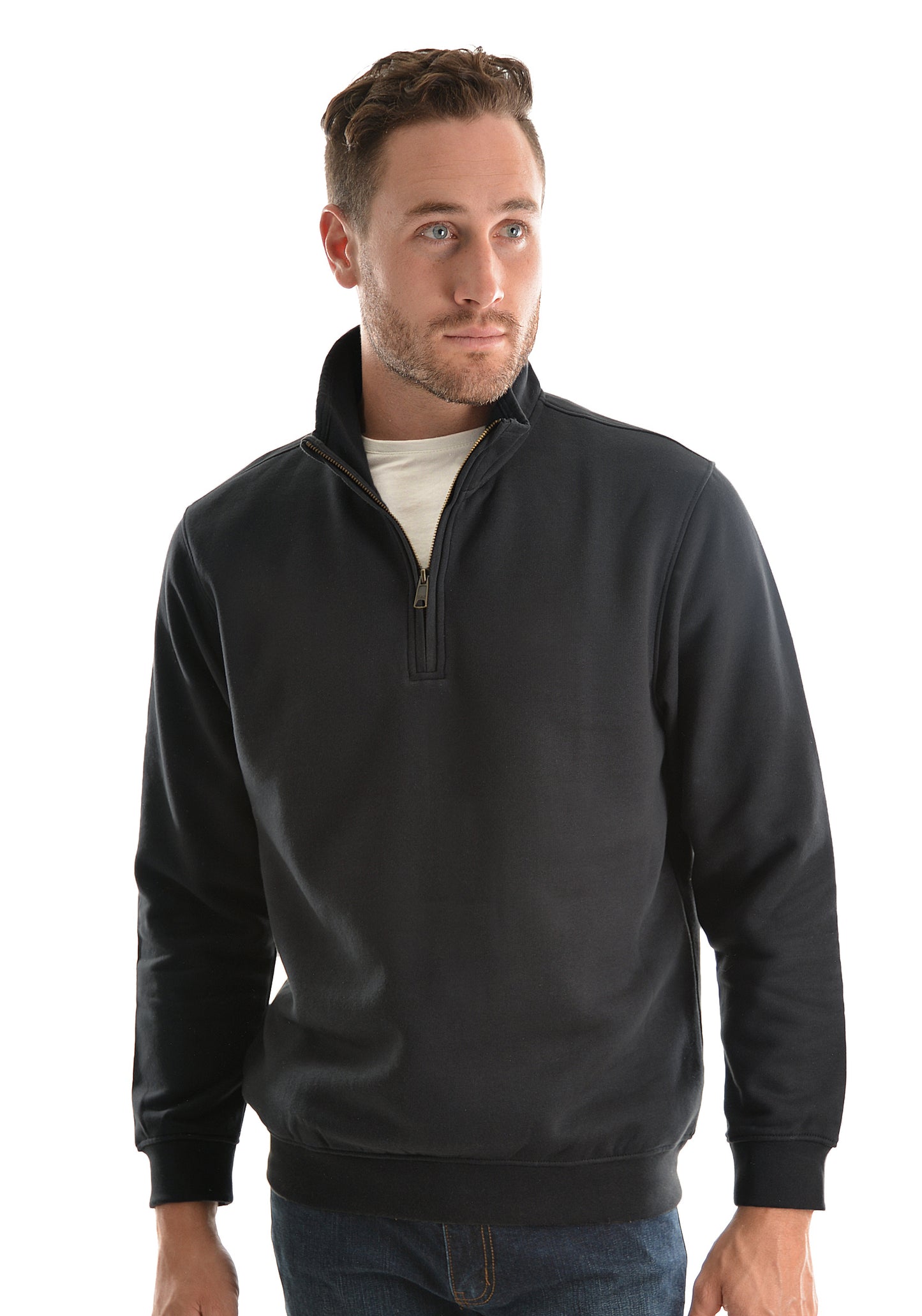 MENS 1/4 ZIP FLEECE TOP