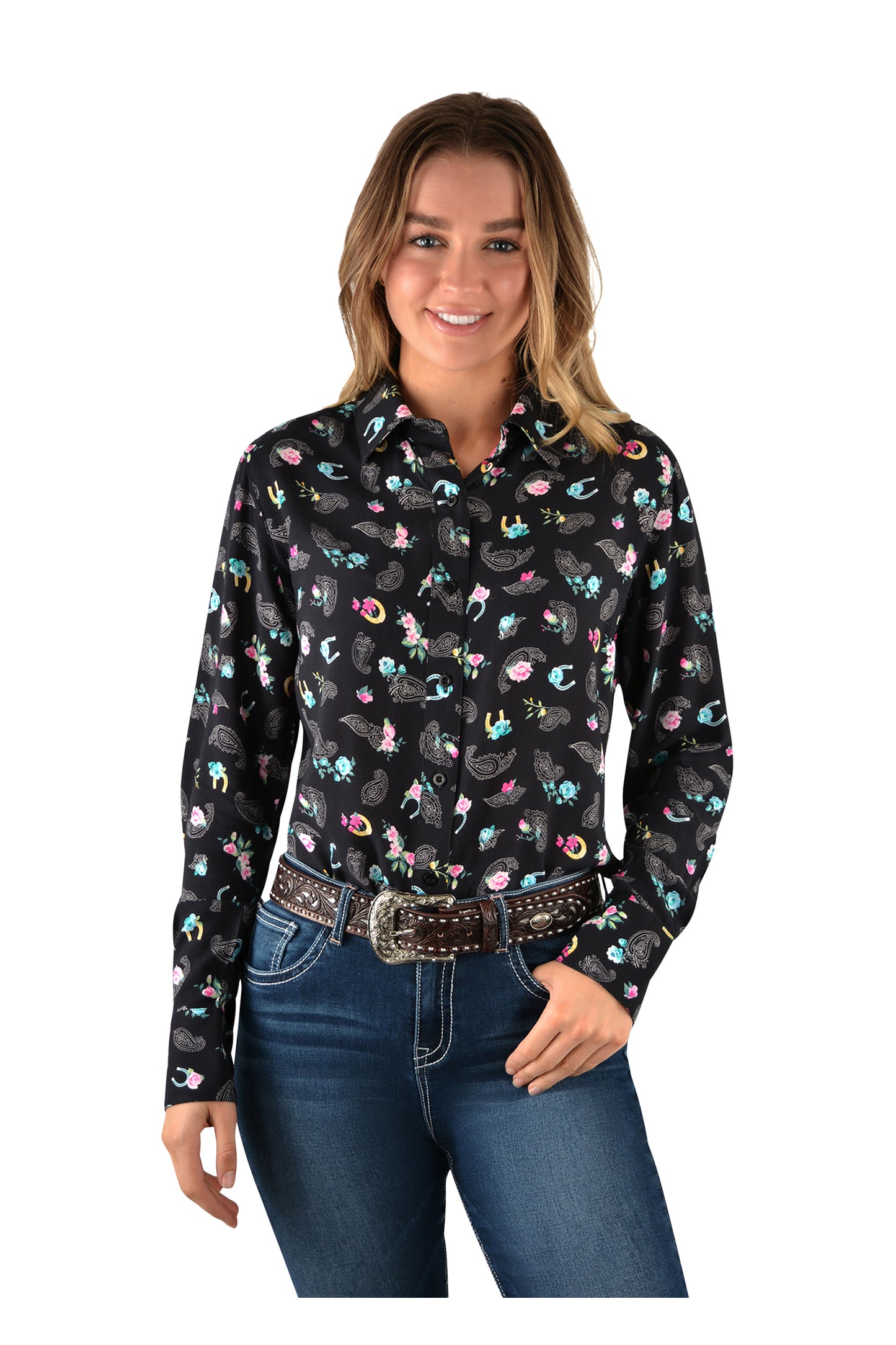 ELLIE PRINT L/S SHIRT