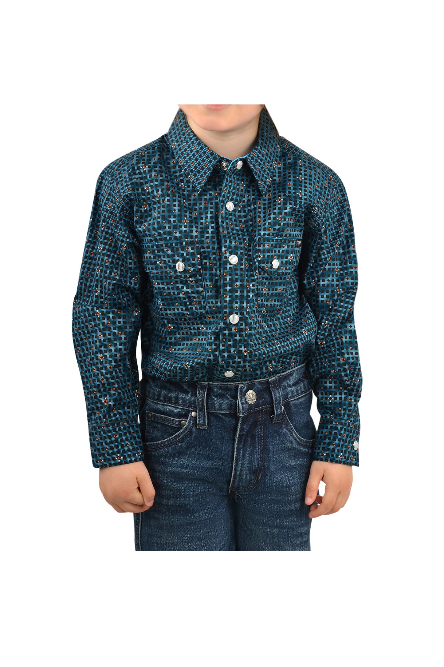 GEORGE PRINT WESTERN L/S SHIRT