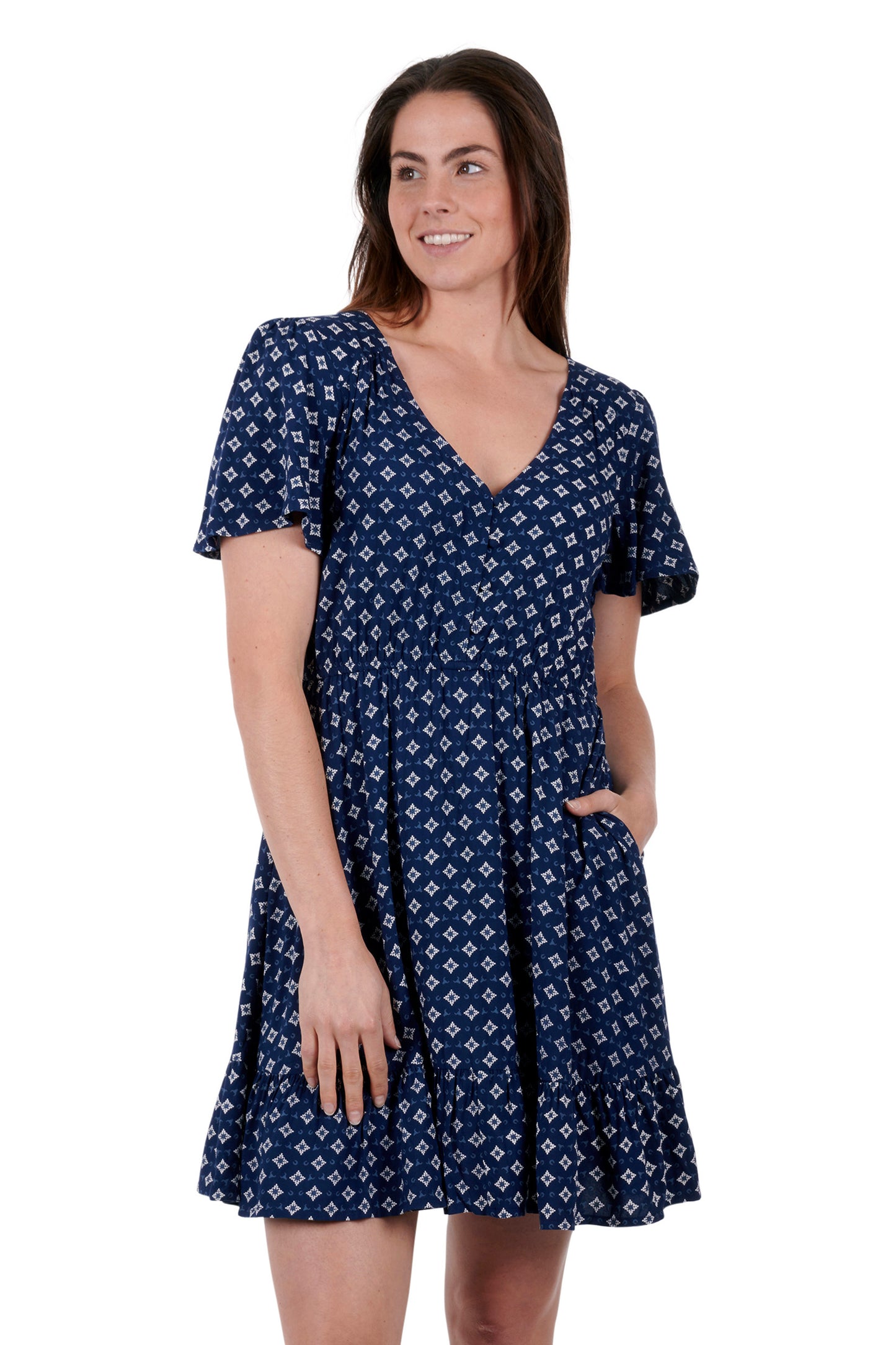 WMNS BETHANY SS DRESS