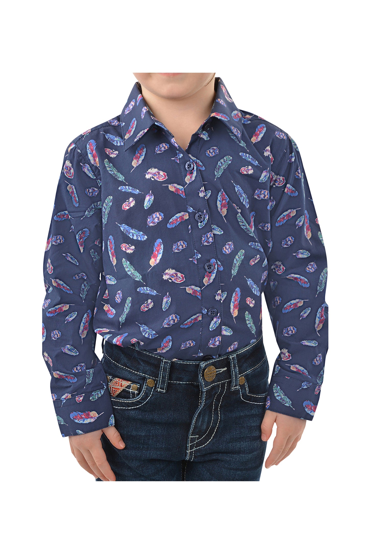 GIRLS HARLENE LS SHIRT