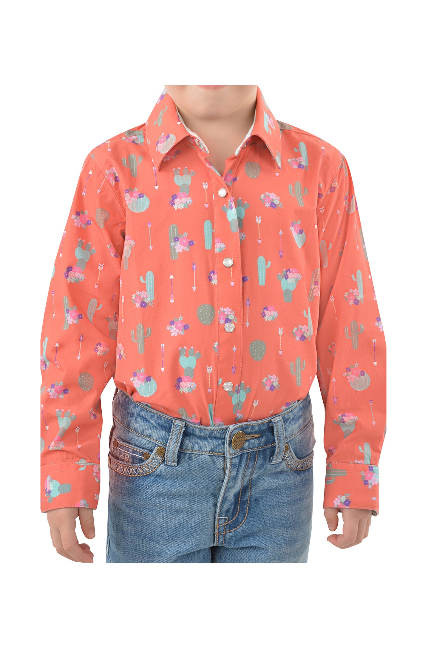 GIRLS PRISCILLA LS SHIRT