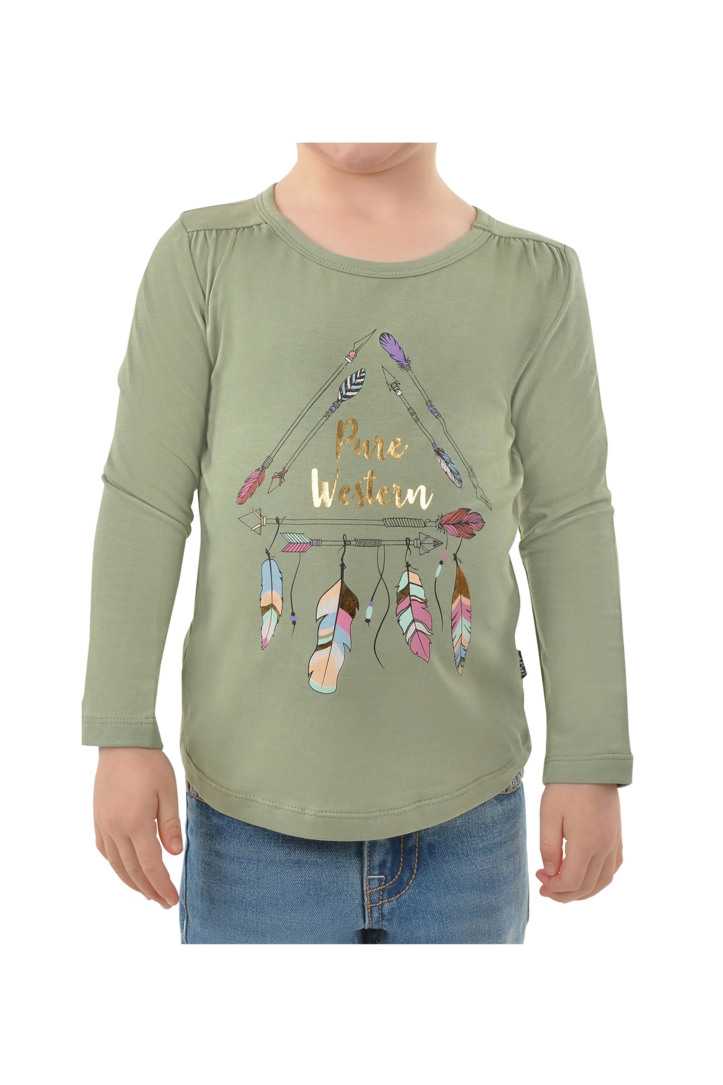 GIRLS SPIKE LS TEE