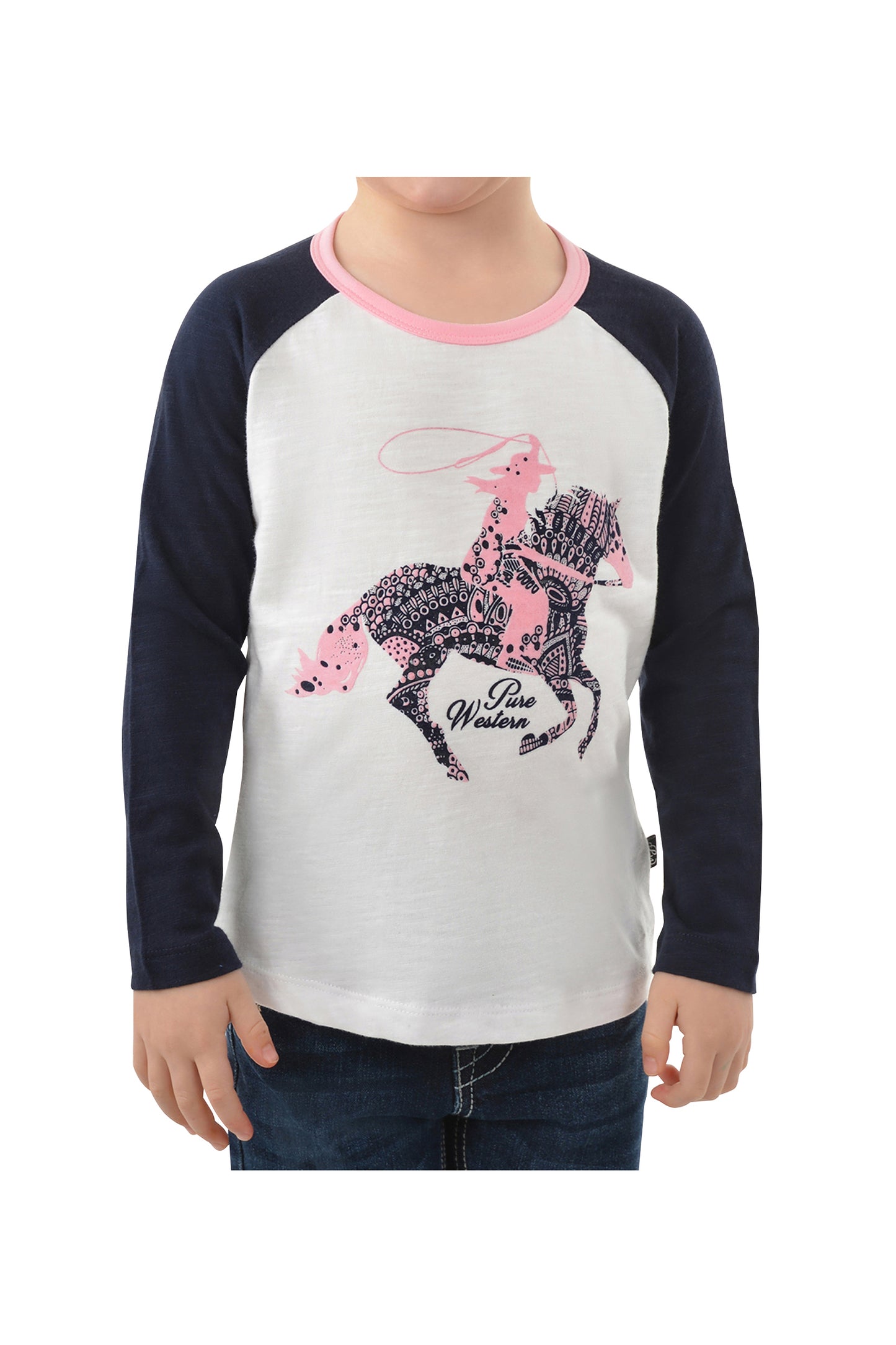 GIRLS LUCKY LS TEE