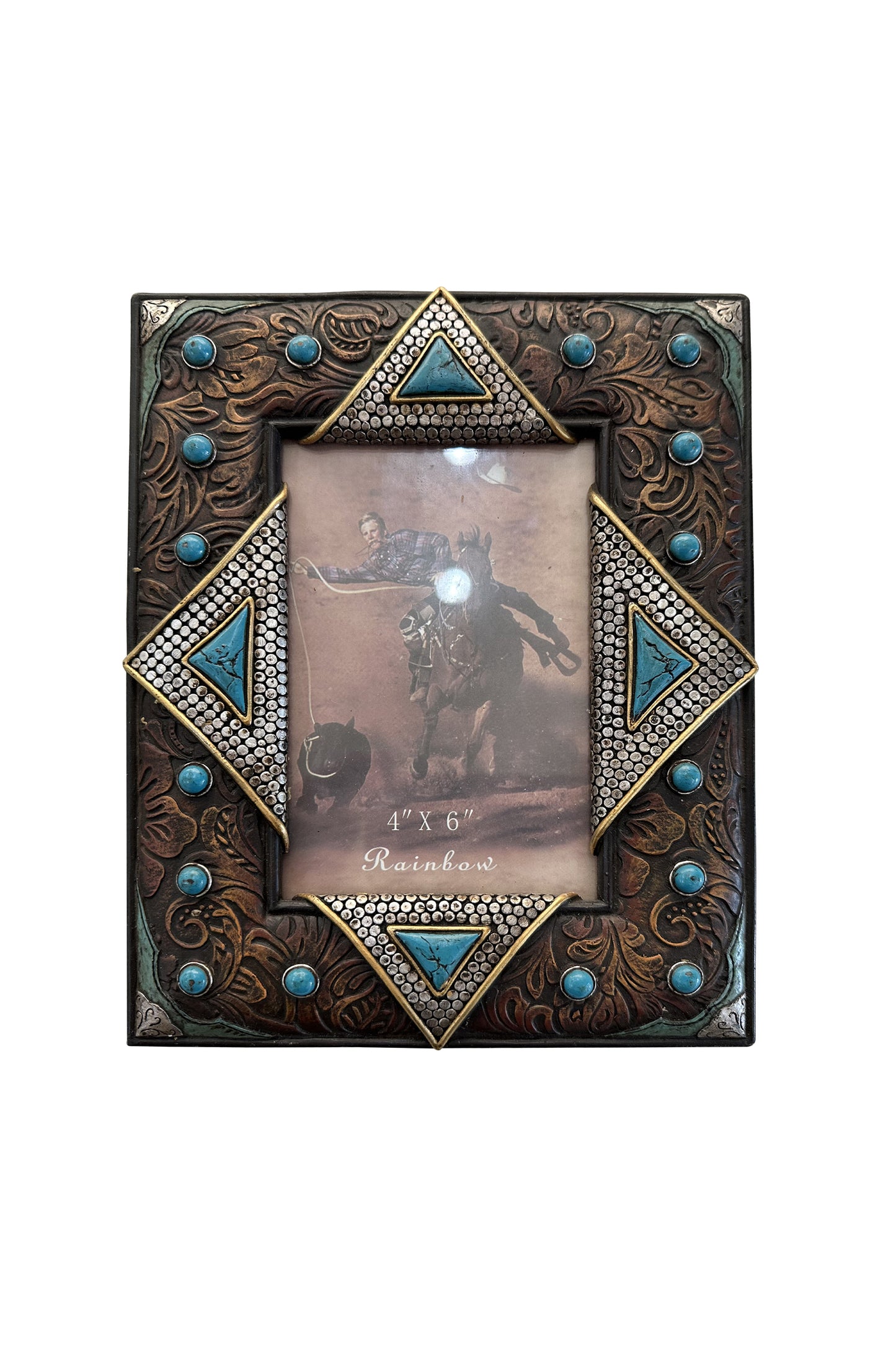 STUDDED PICTURE FRAME