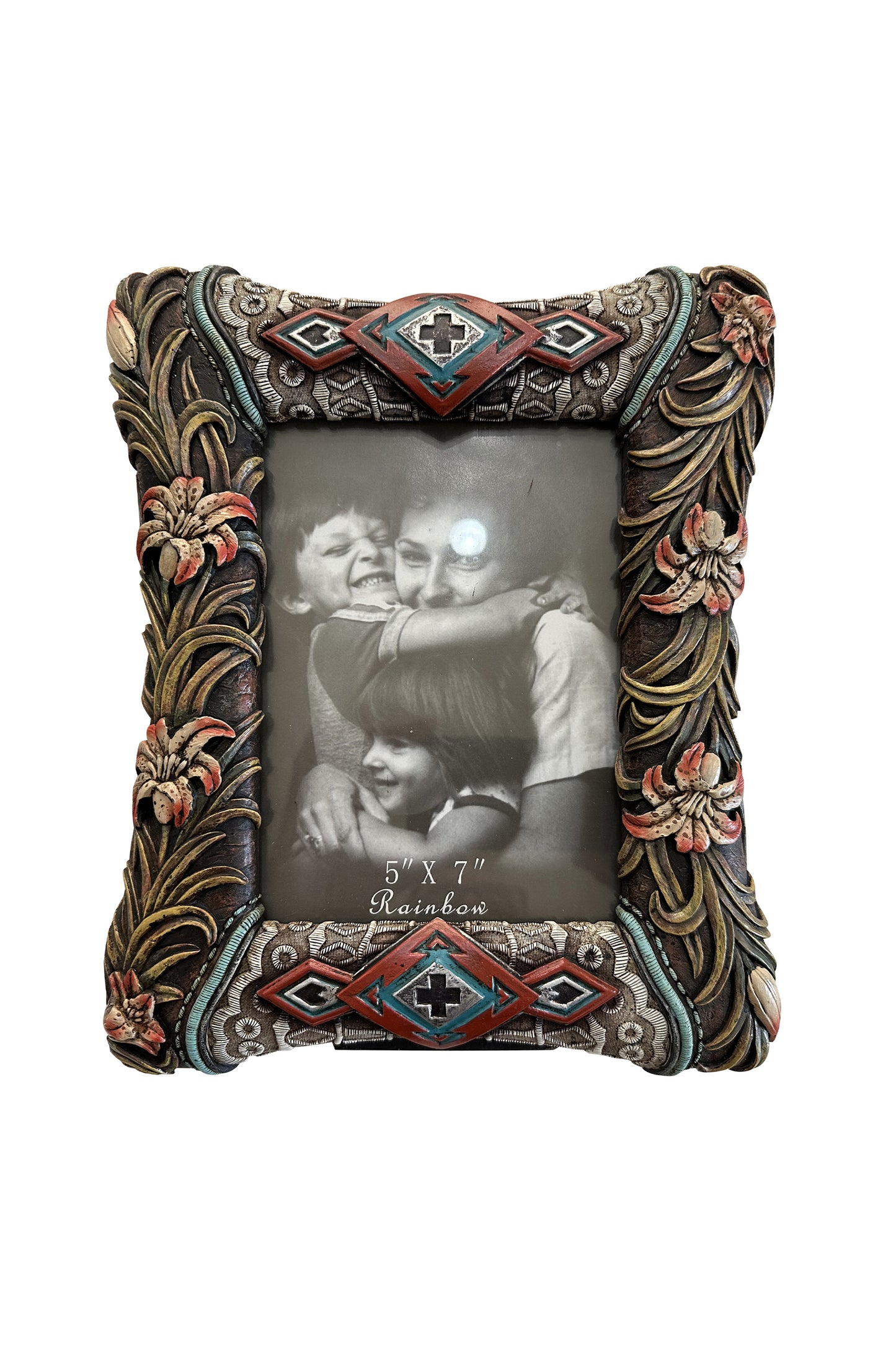 FLORAL PICTURE FRAME