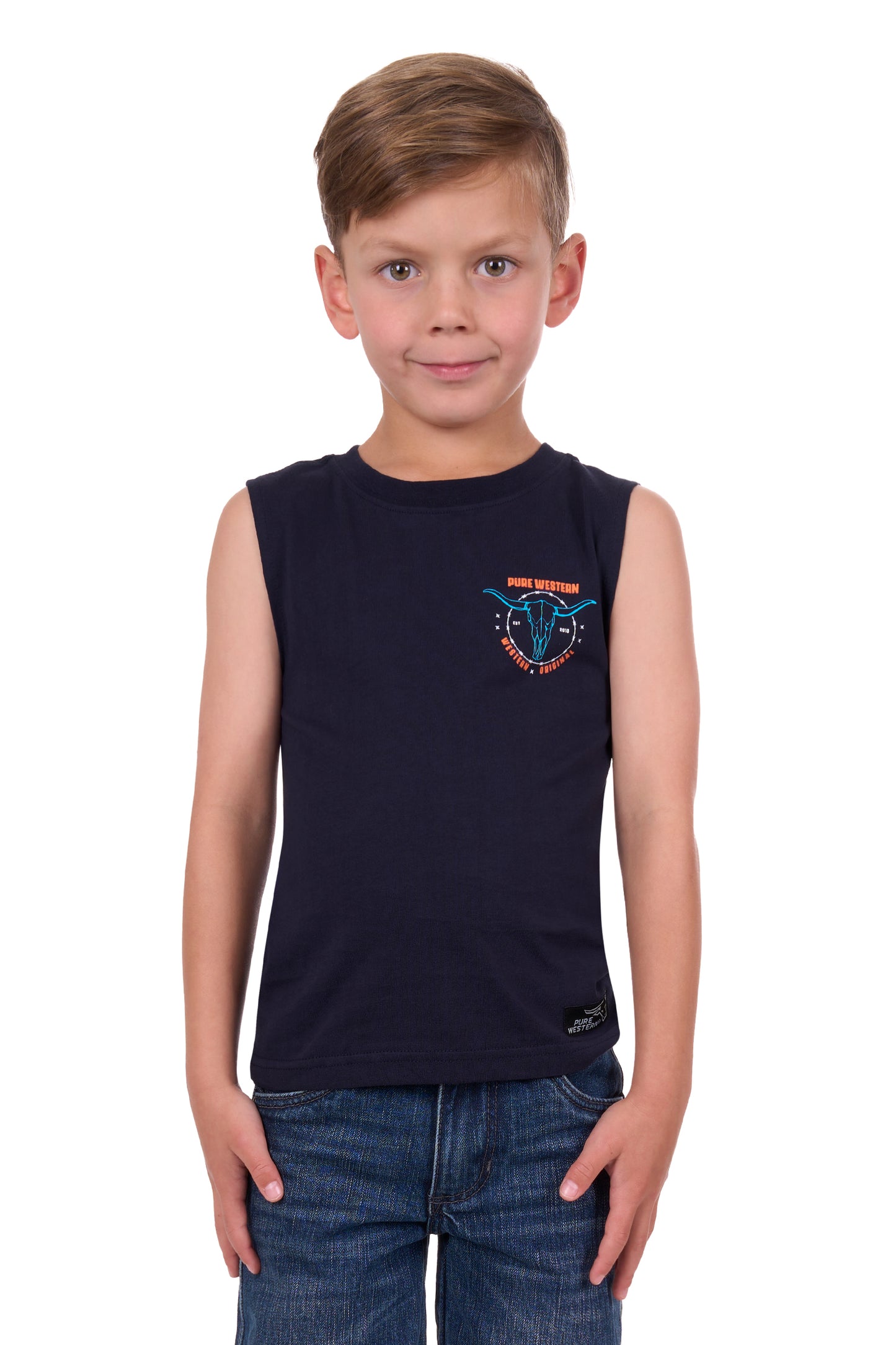 BOYS FRED MUSCLE TANK
