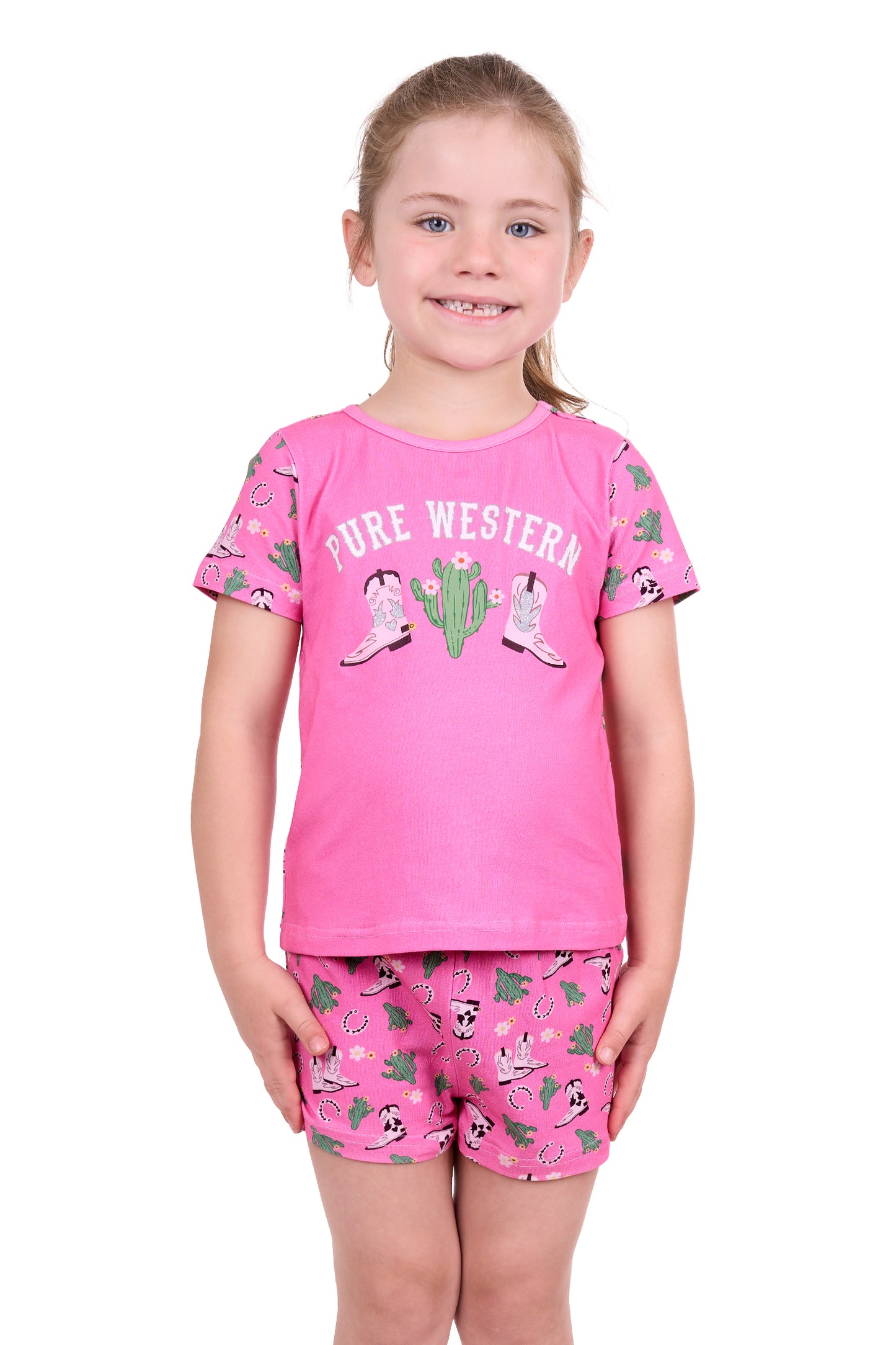 GIRLS CACTUS PYJAMAS