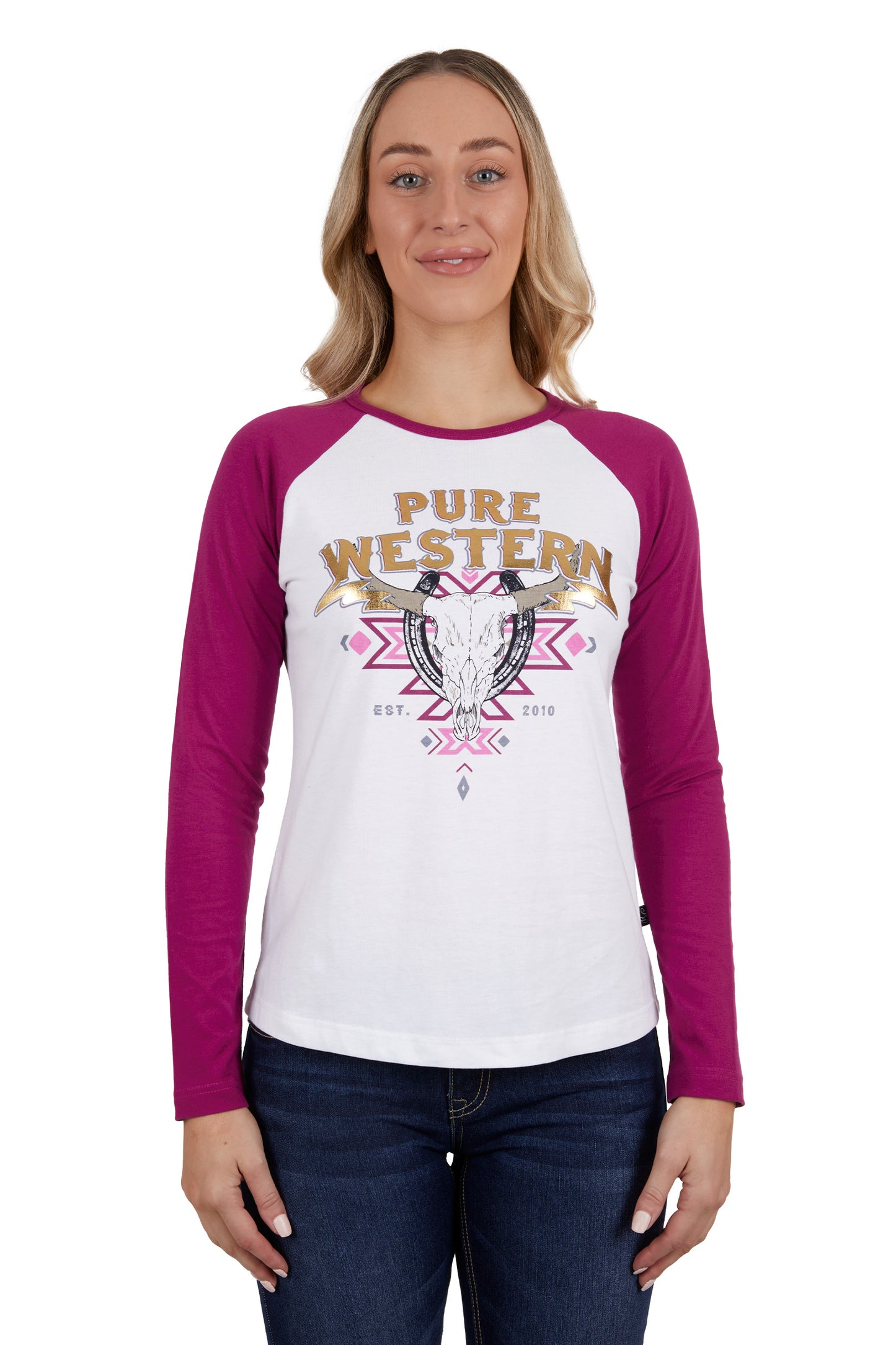 WMNS ZOE LS RAGLAN TEE
