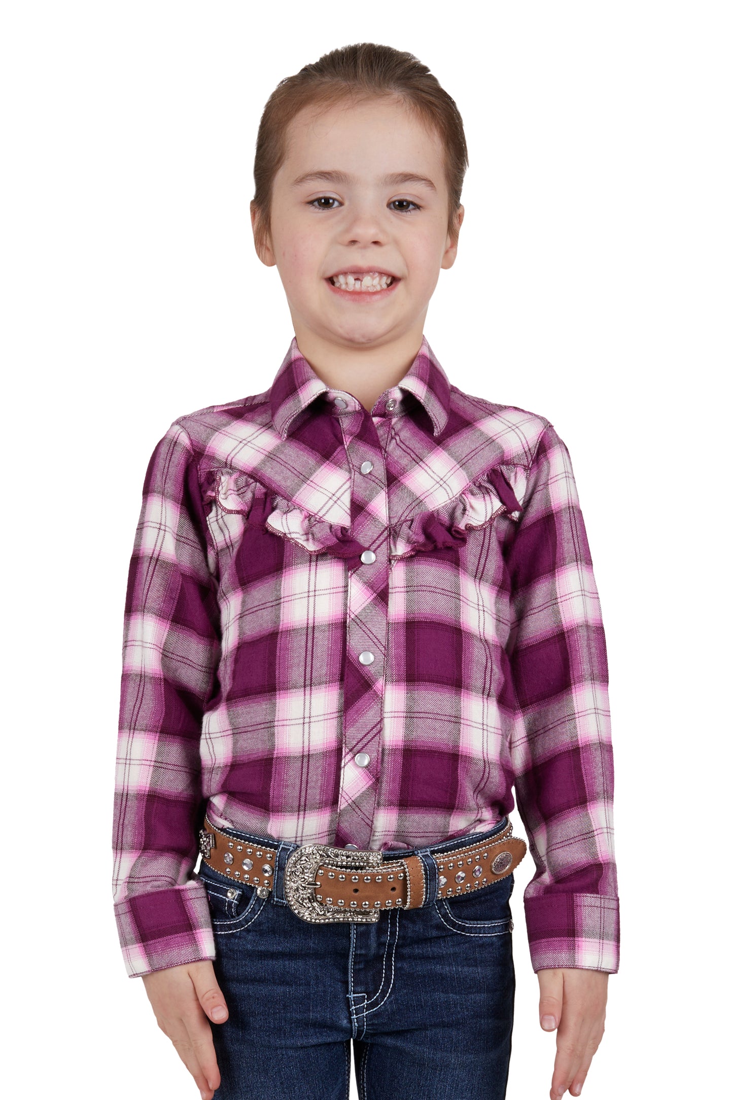 GIRLS SHAKIA LS SHIRT