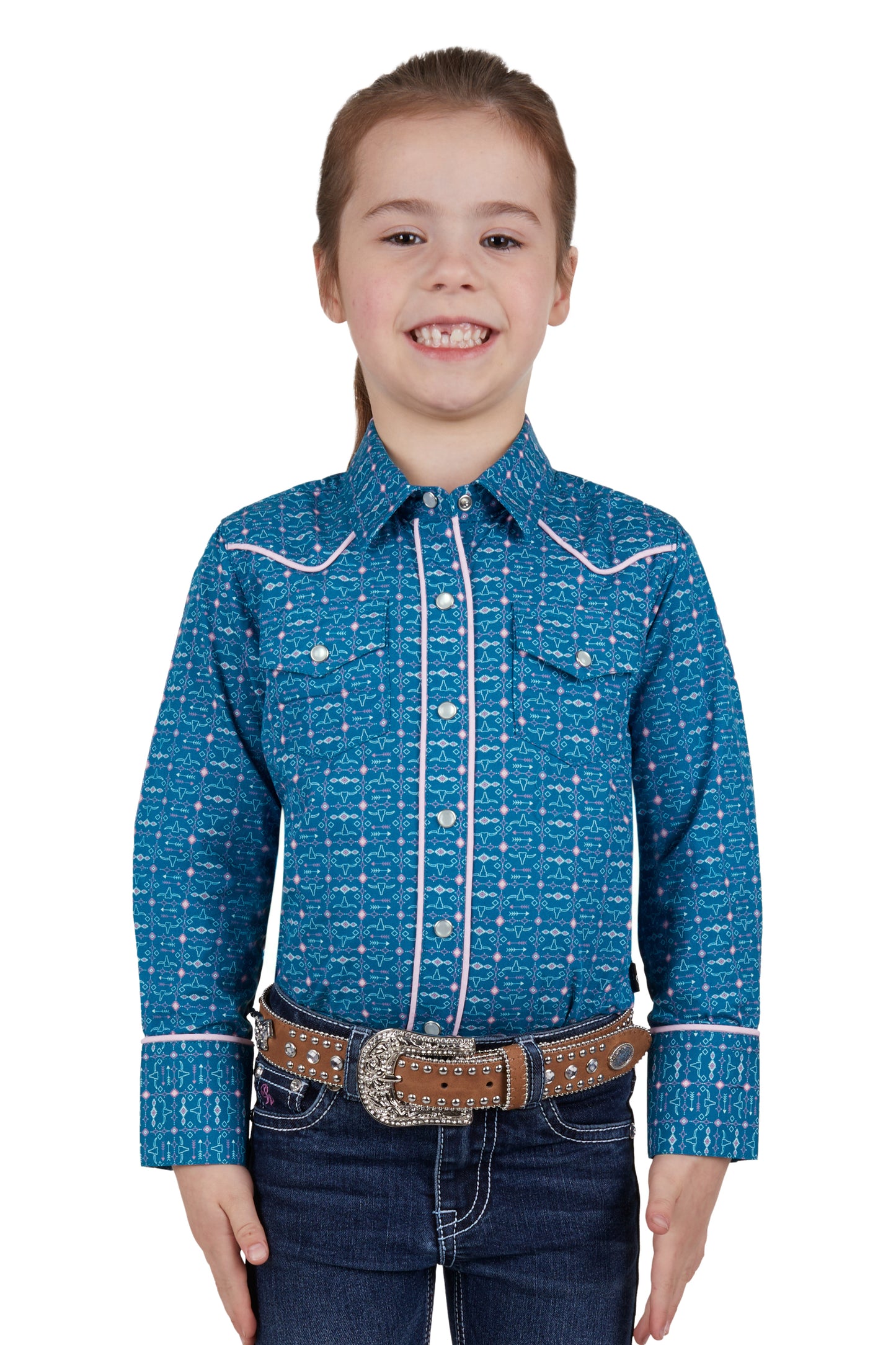 GIRLS TOMEKA LS SHIRT
