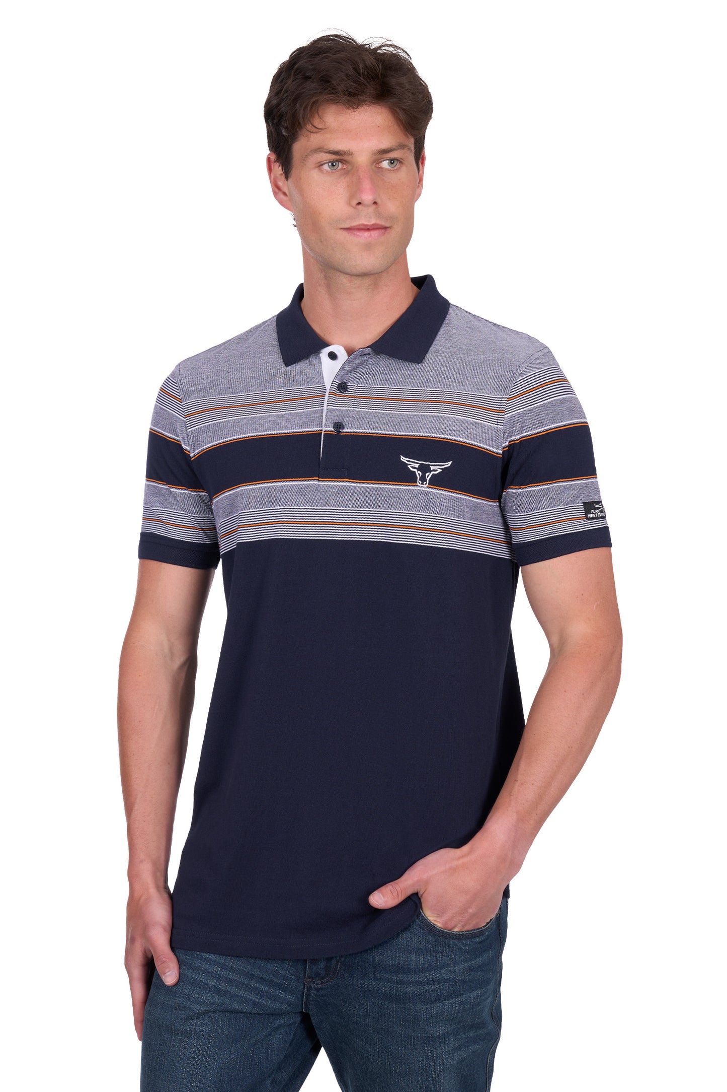 MENS BRAD SS POLO