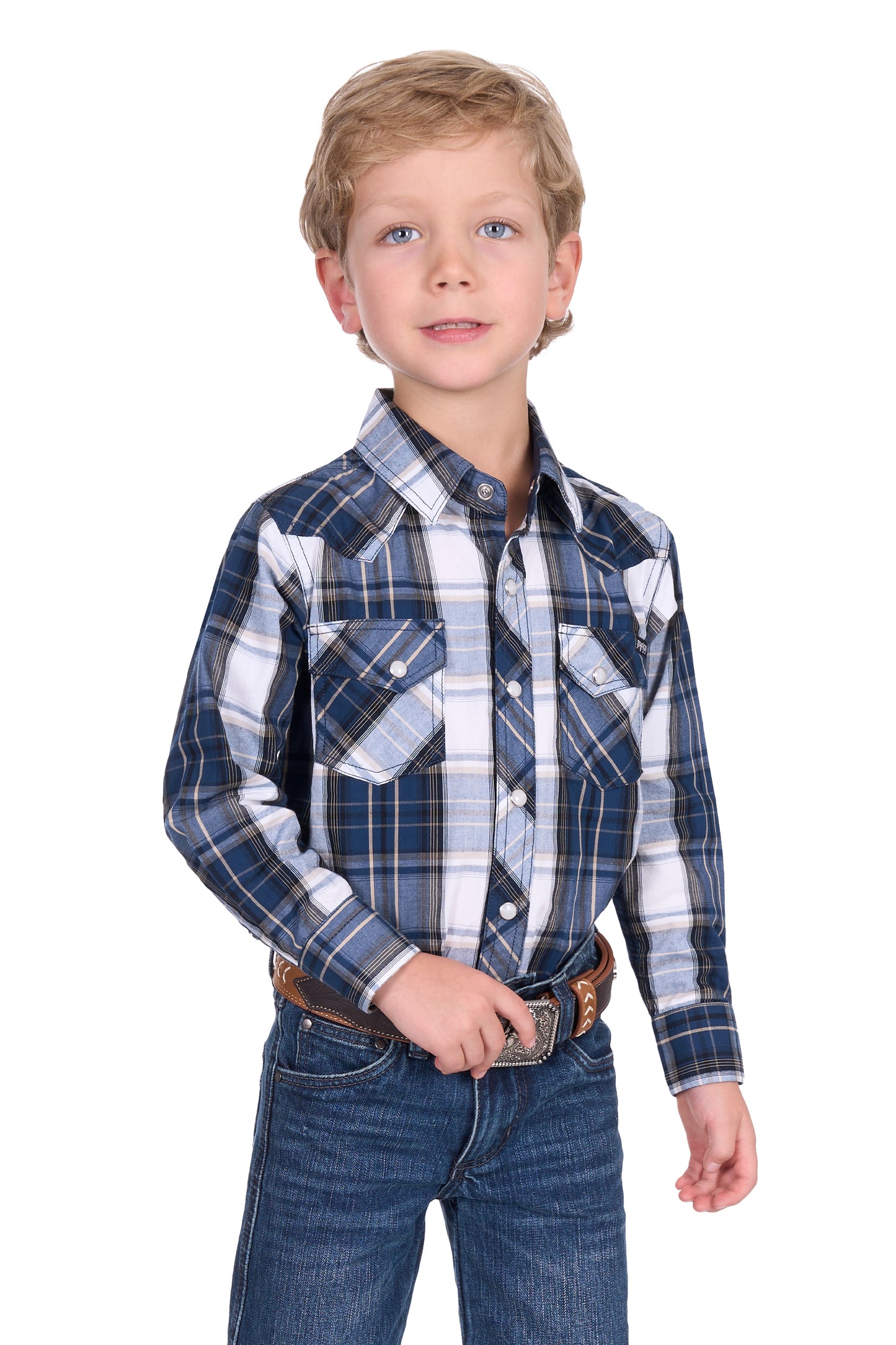 BOYS NICHOLAS LS SHIRT