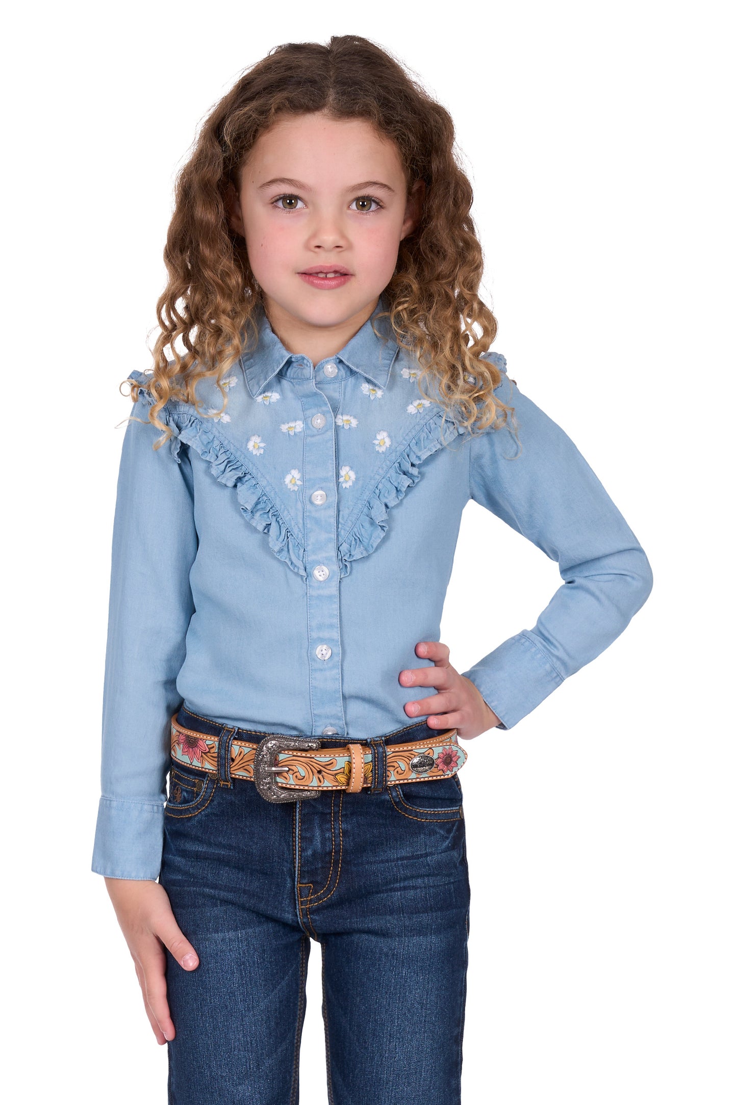 GIRLS PHEOBE LS SHIRT
