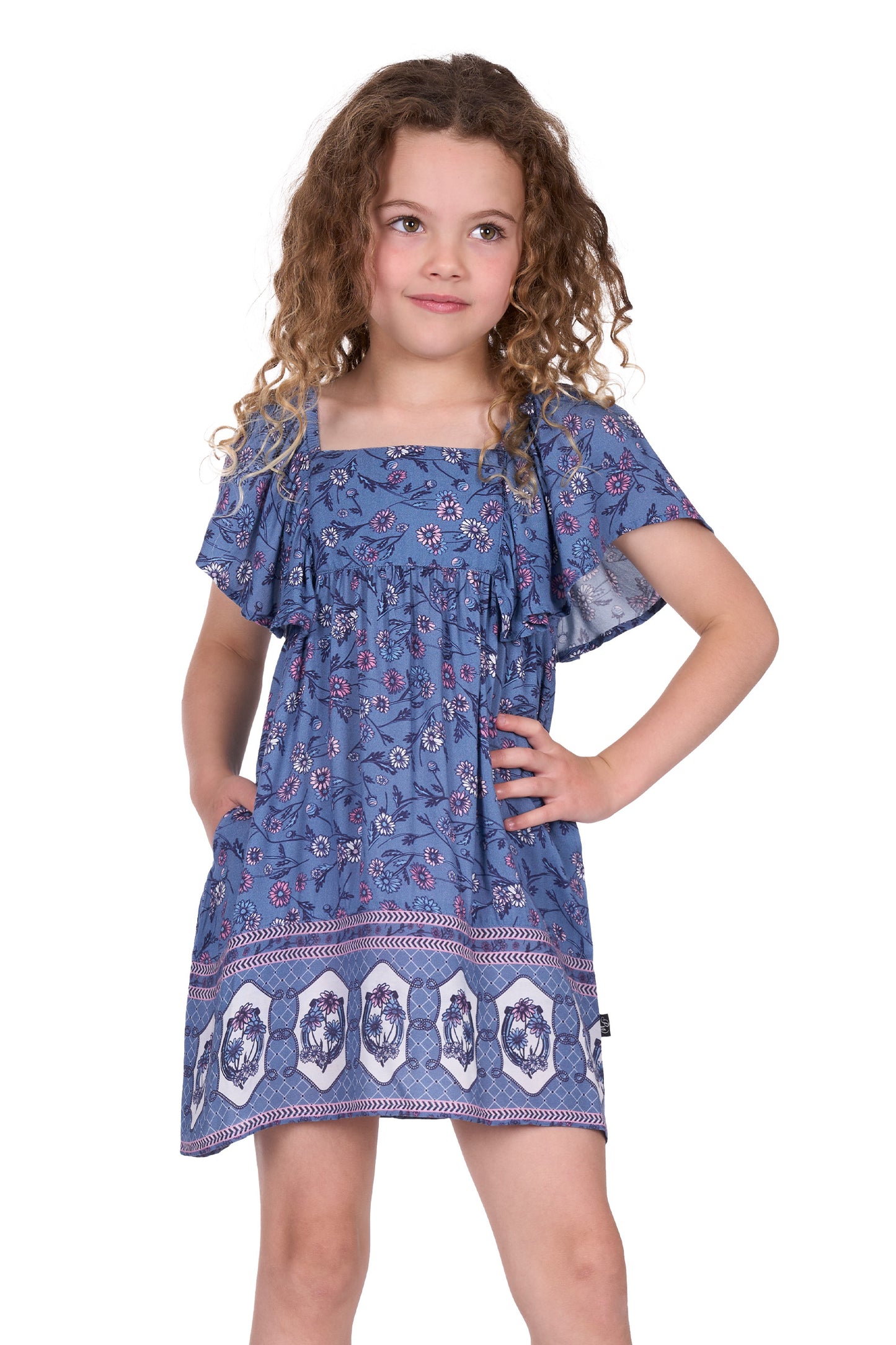GIRLS AMANDA SS DRESS