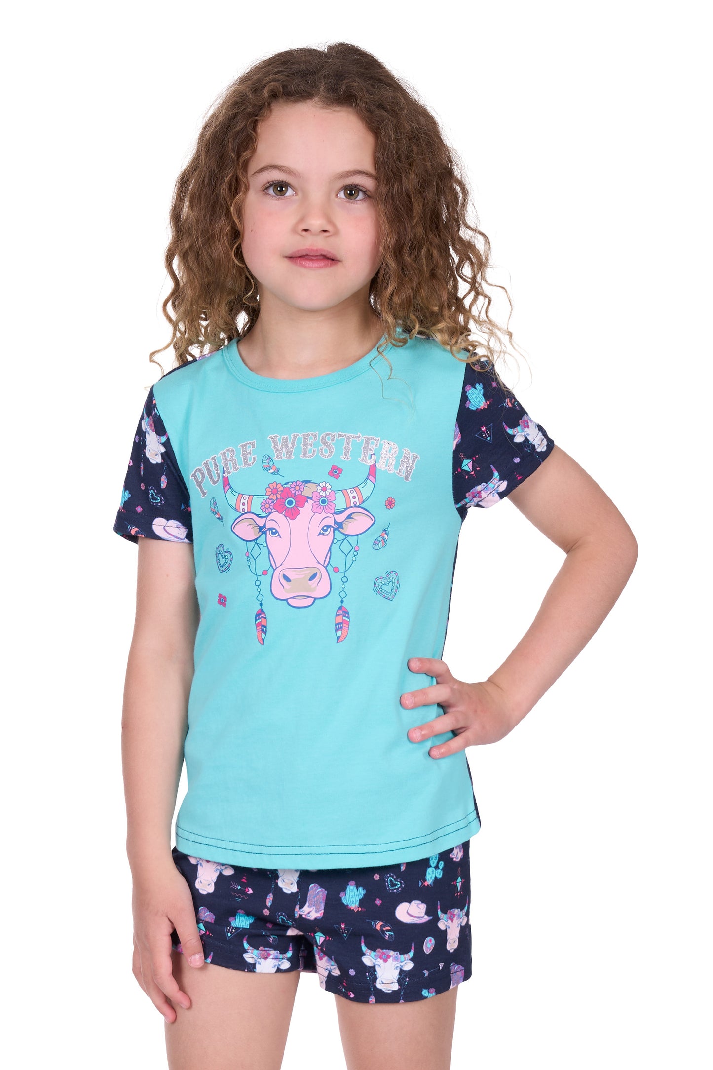GIRLS COWGIRL PYJAMAS