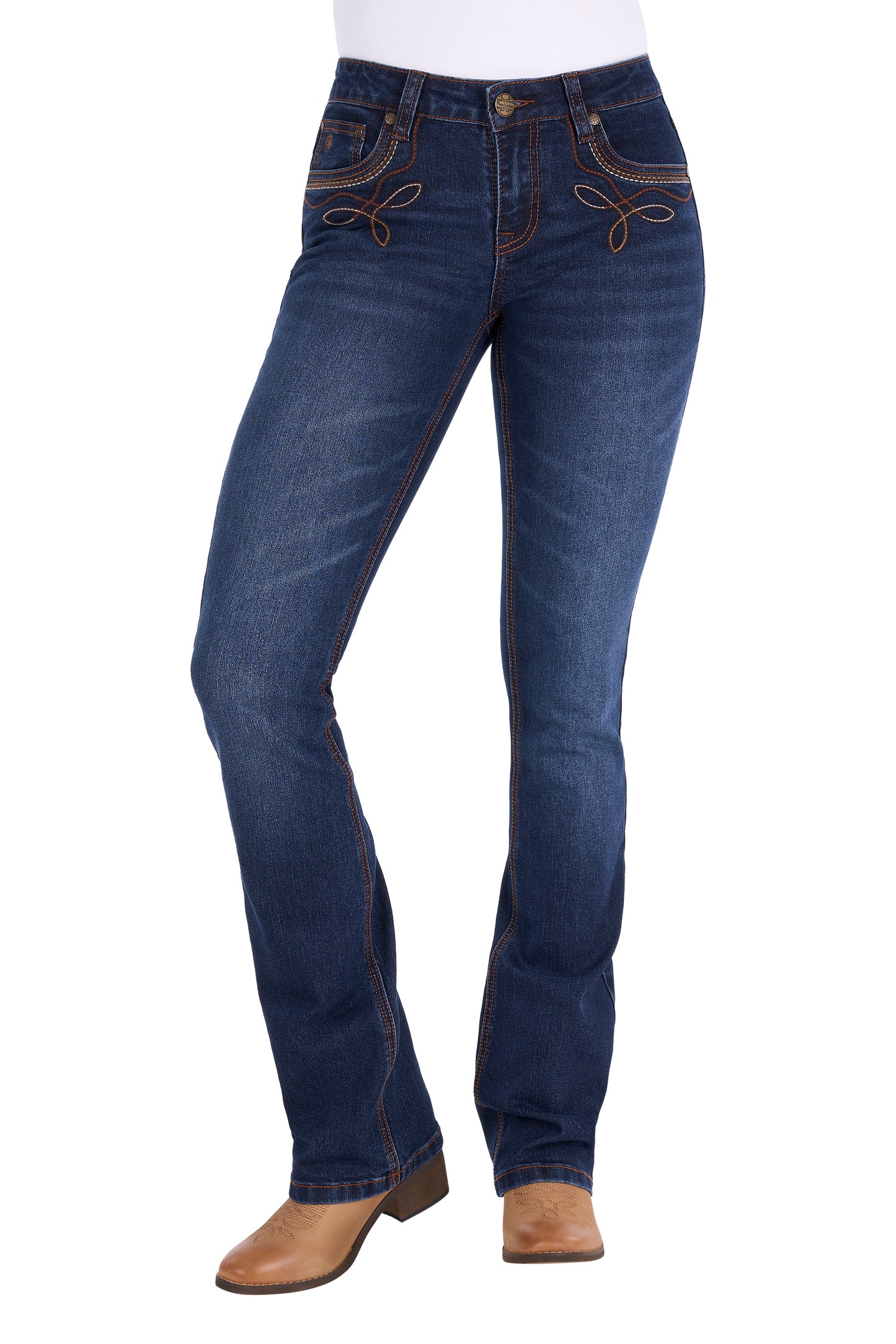 WMNS EDEN BOOT CUT JEAN 34L