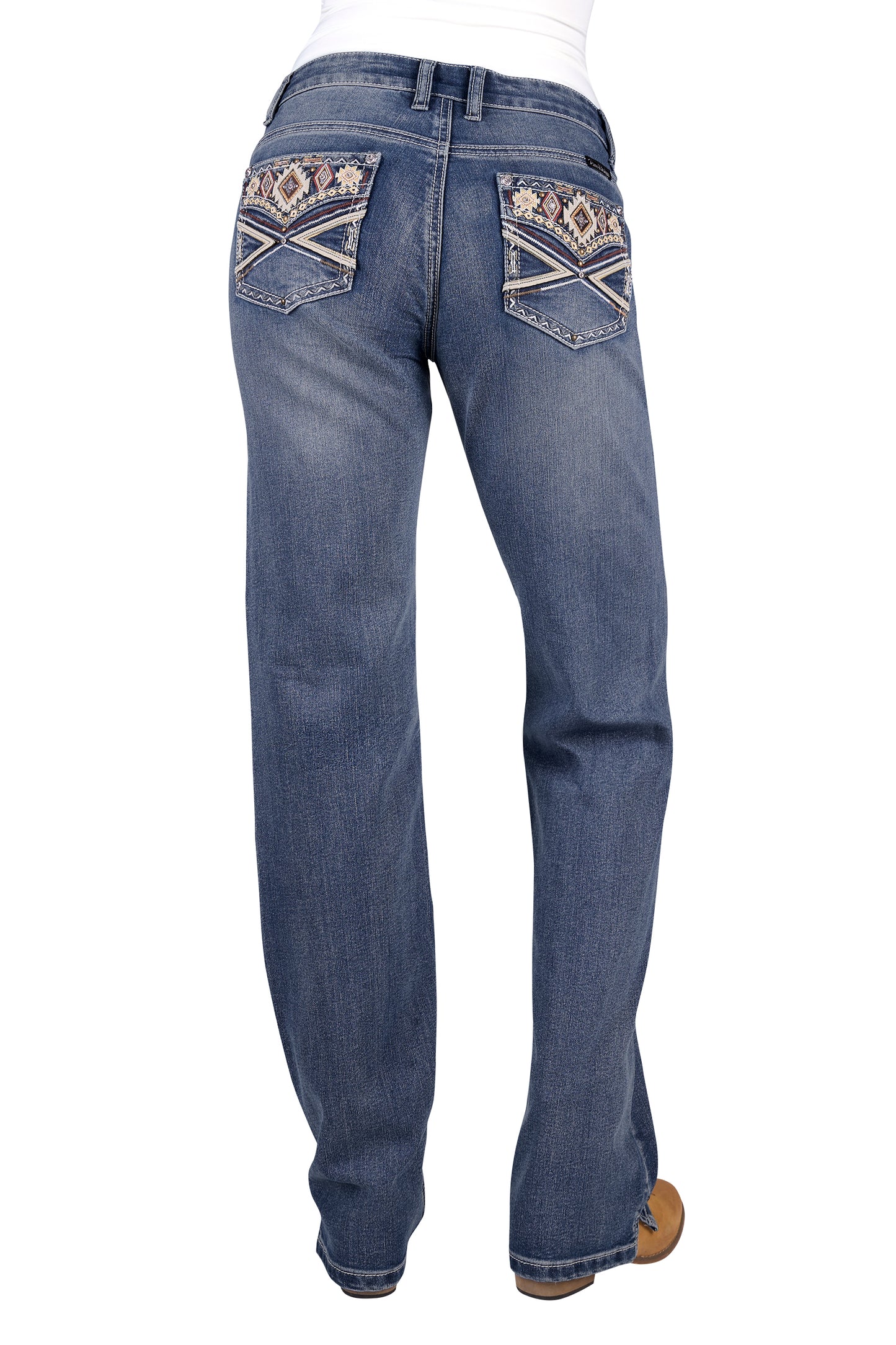 WMNS RUE STRAIGHT JEAN 34L