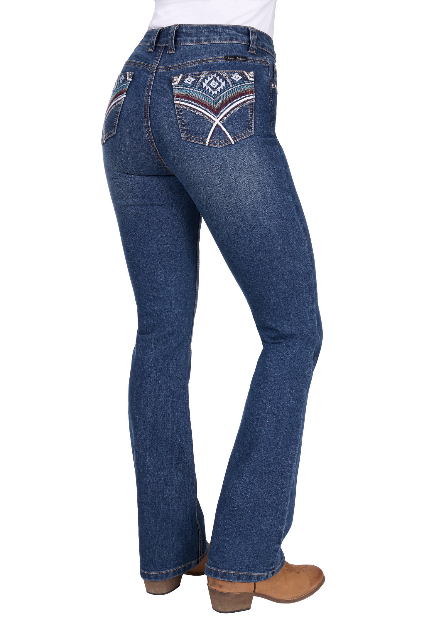 WMNS MARY H RISE BCUT JEAN 32L