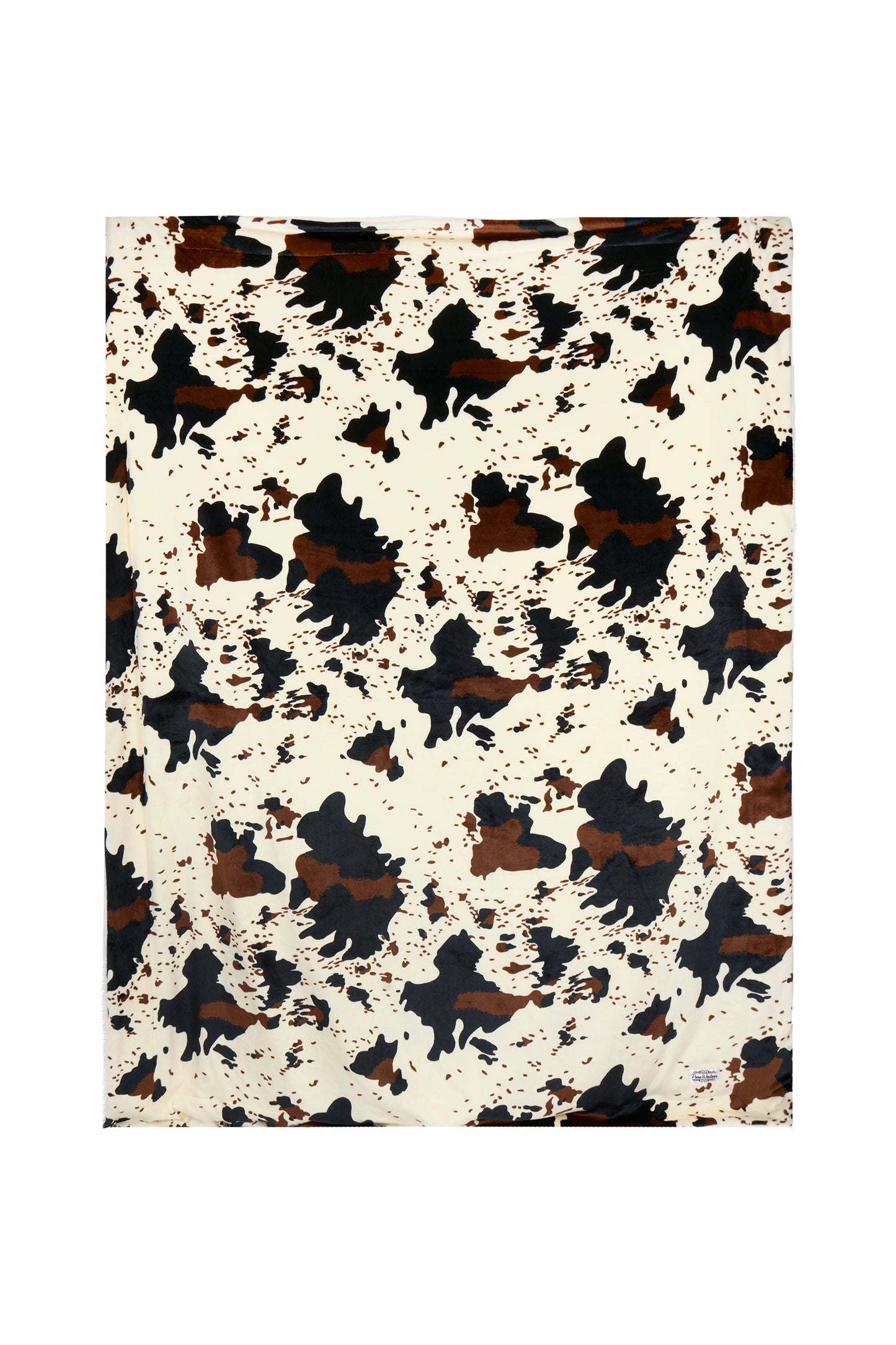 COW PRINT SNUGGLE BLANKET