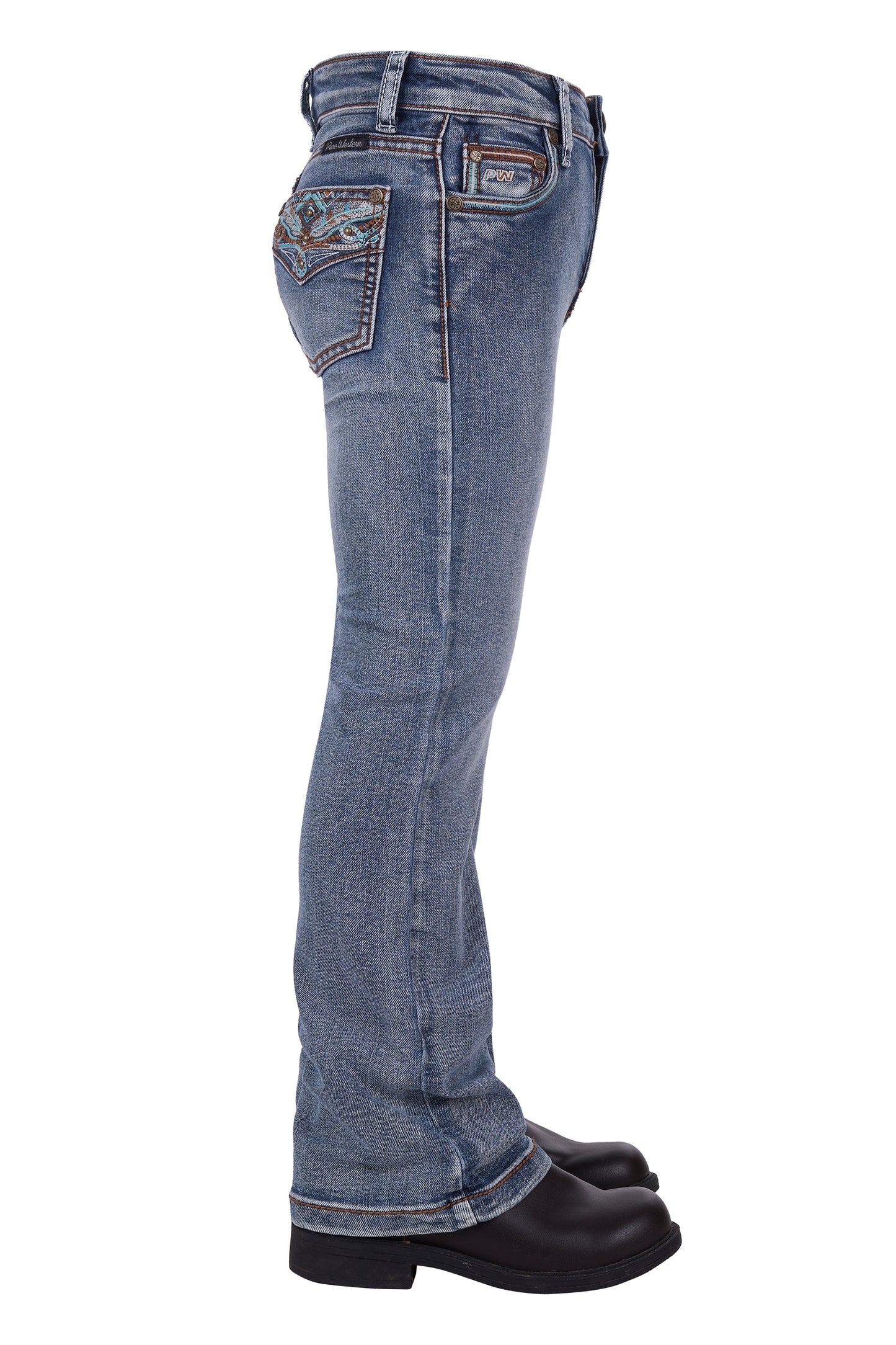 GIRLS NINA BOOT CUT JEAN