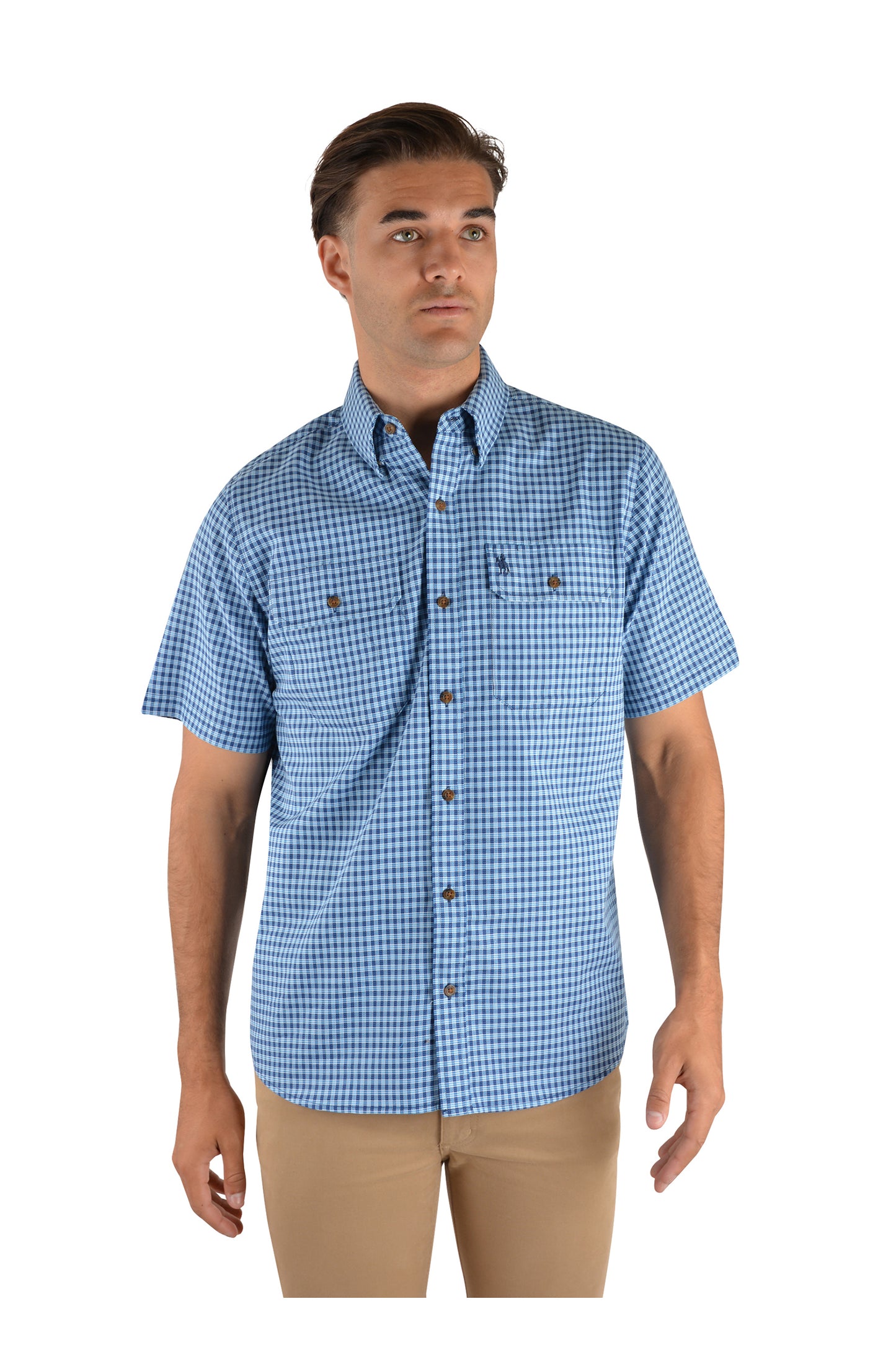 CANNING CHECK 2-PKT S/S SHIRT