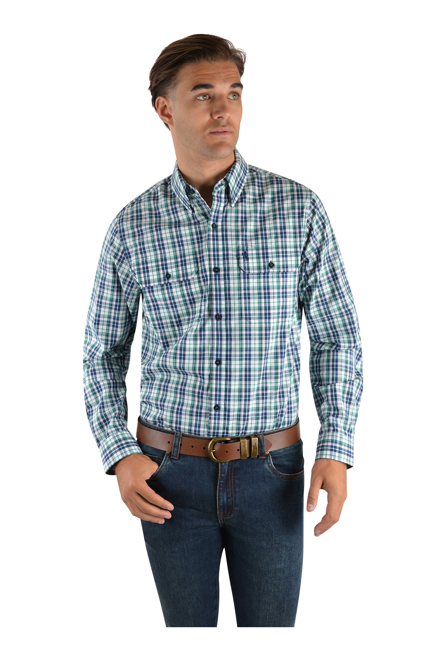 JACKSON CHECK 2-PKT L/S SHIRT