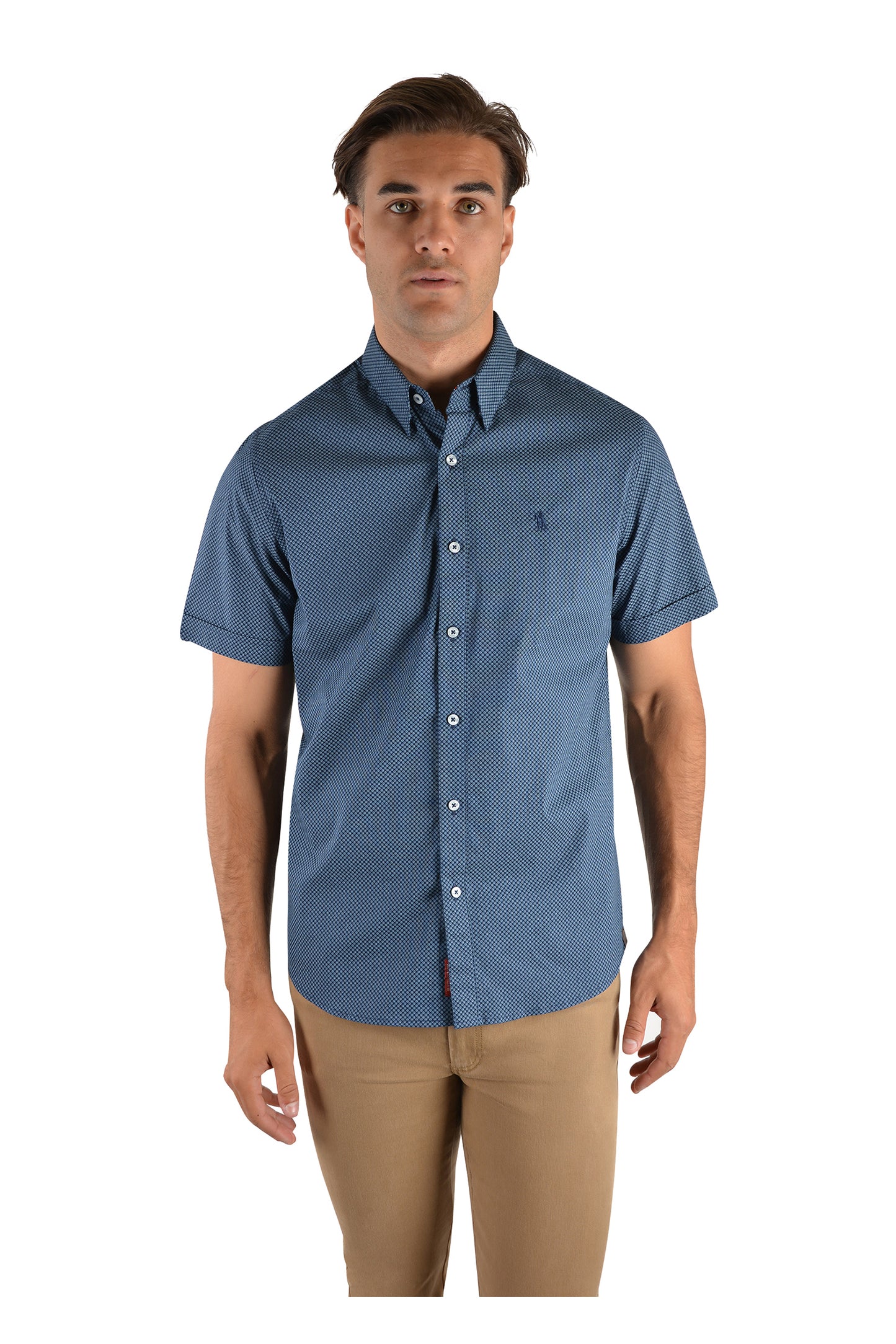 ARCHER PRINT TAILORED SS SHIRT