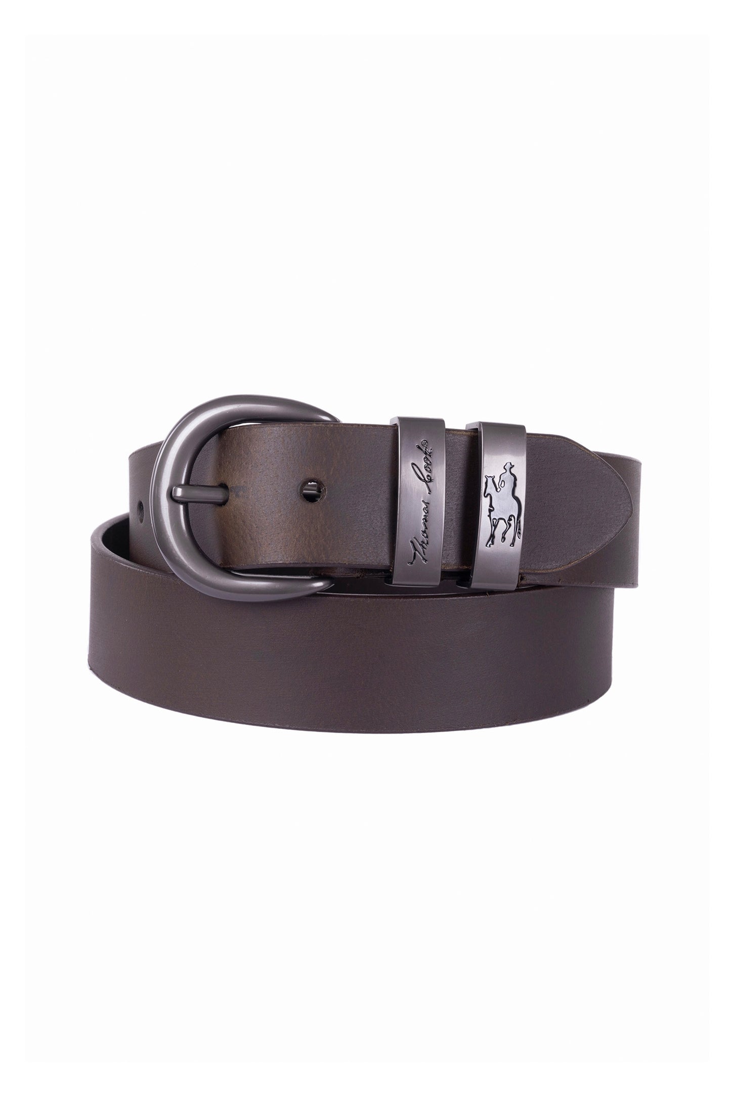 GUNMETAL TWIN KEEPER BELT