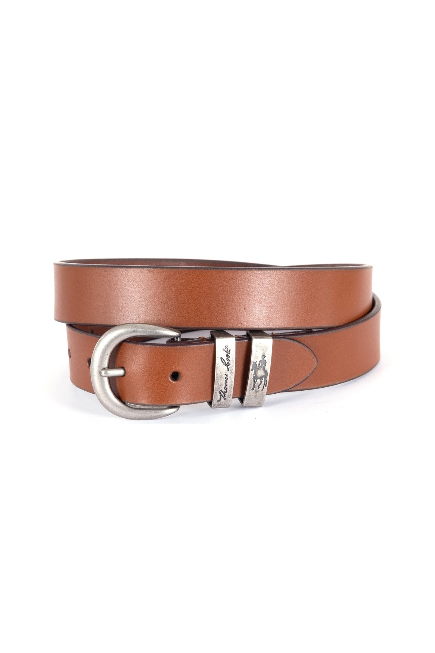 NARROW SILVER TWIN KEEPER BELT