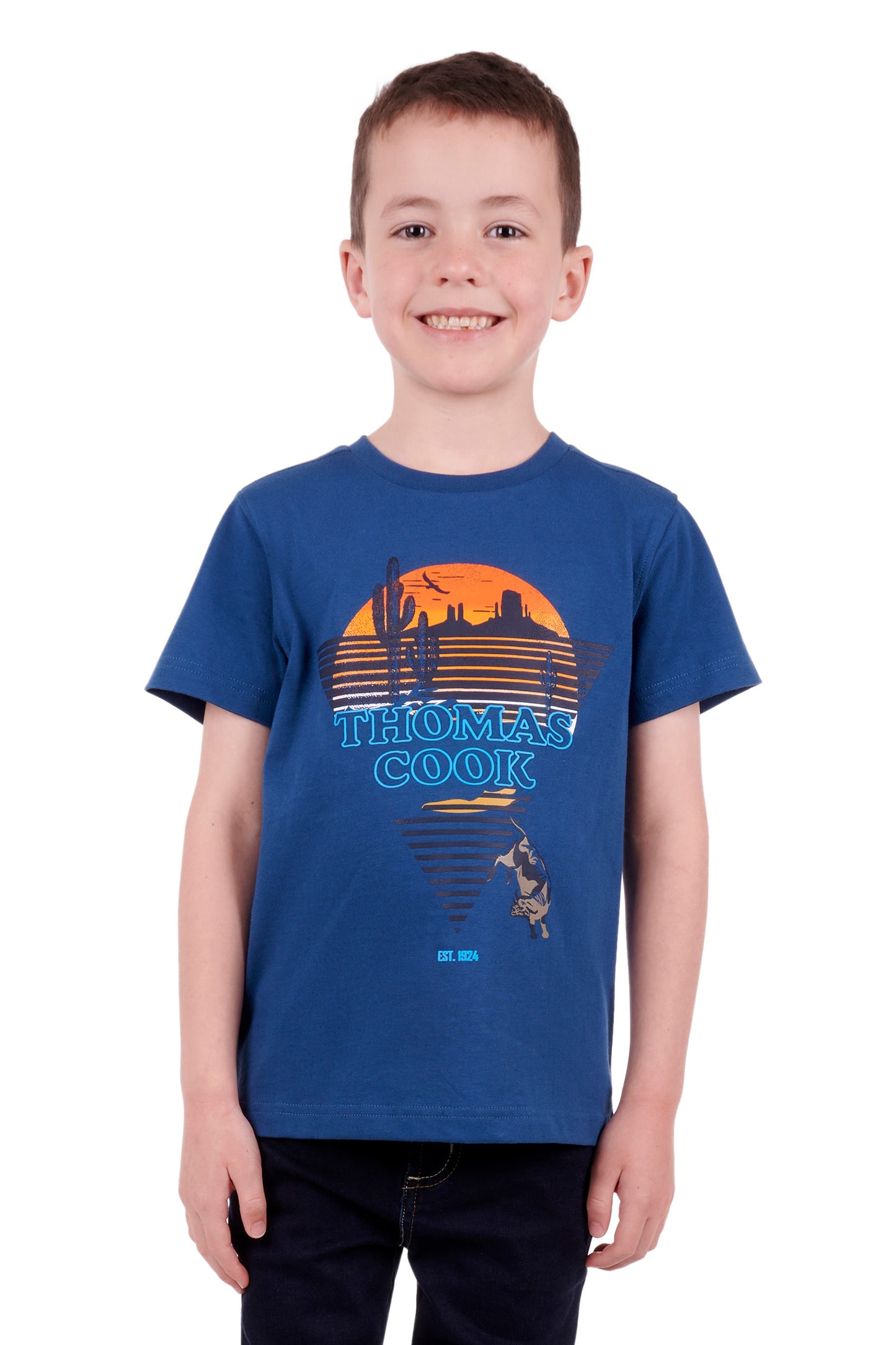 BOYS SUNSET SS TEE